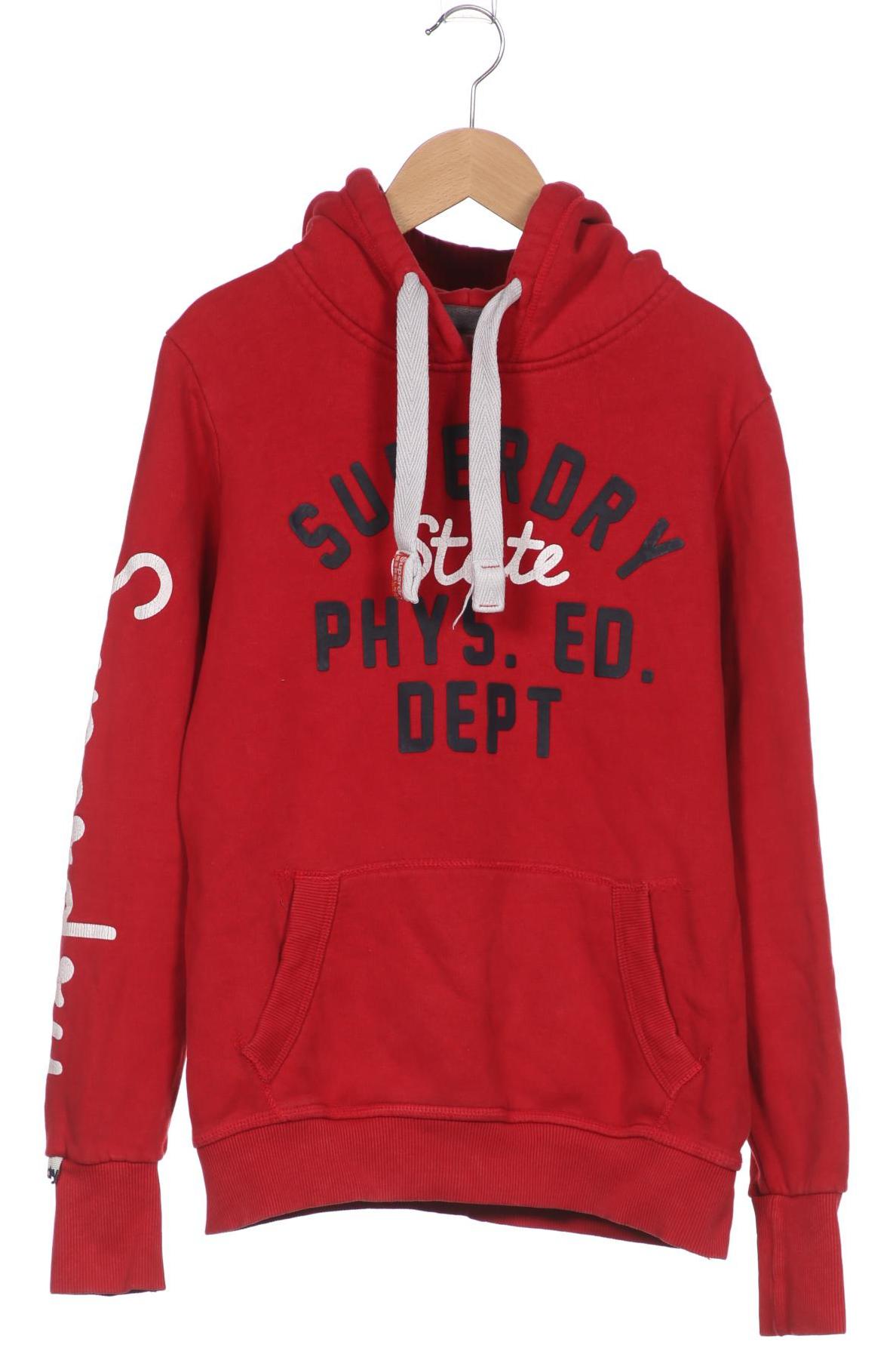 

Superdry Damen Kapuzenpullover, rot, Gr. 38