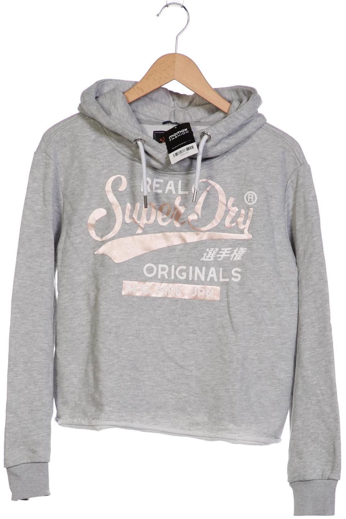 

Superdry Damen Kapuzenpullover, grau, Gr. 40