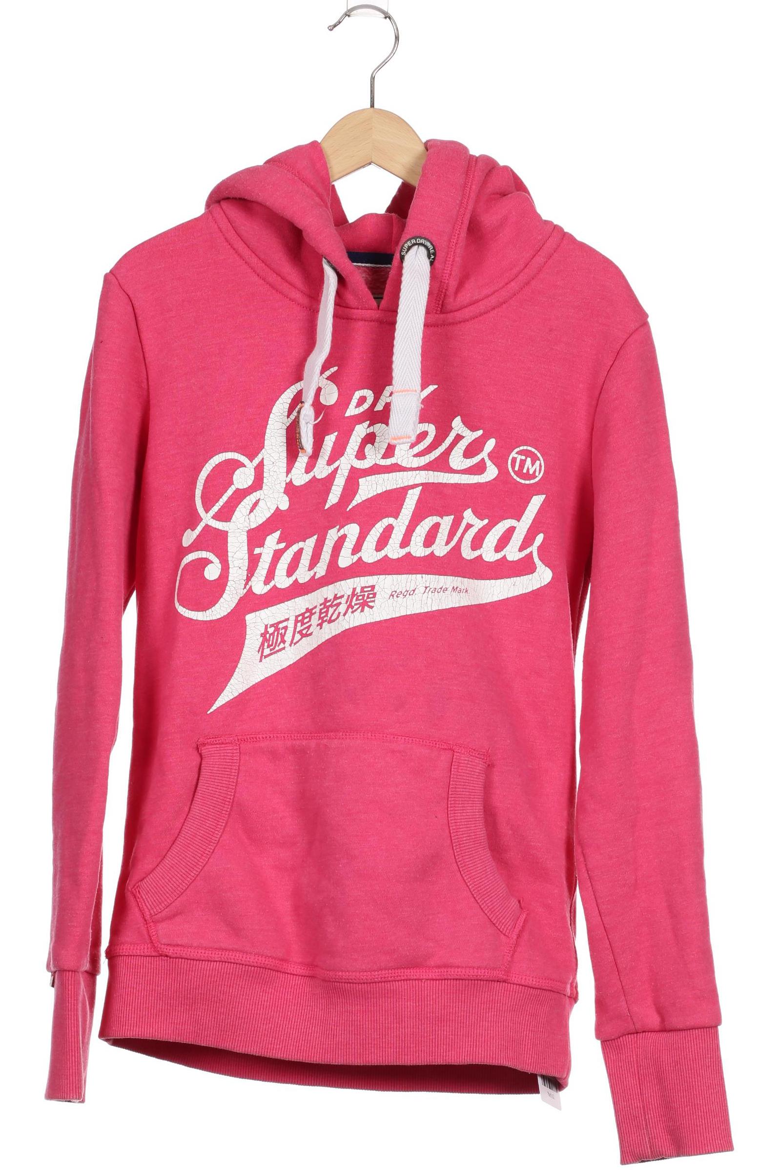

Superdry Damen Kapuzenpullover, pink, Gr.