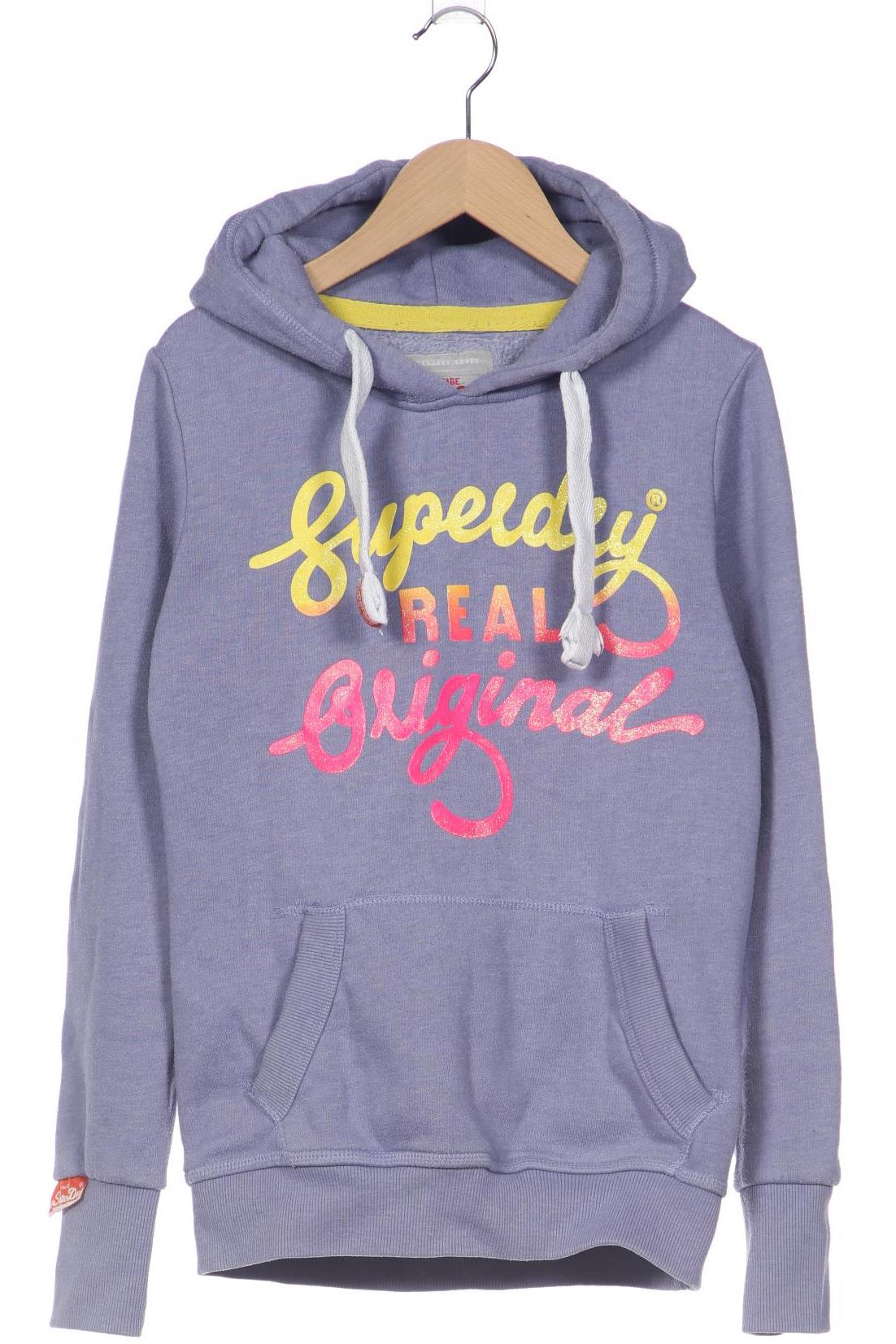 

Superdry Damen Kapuzenpullover, flieder, Gr. 36