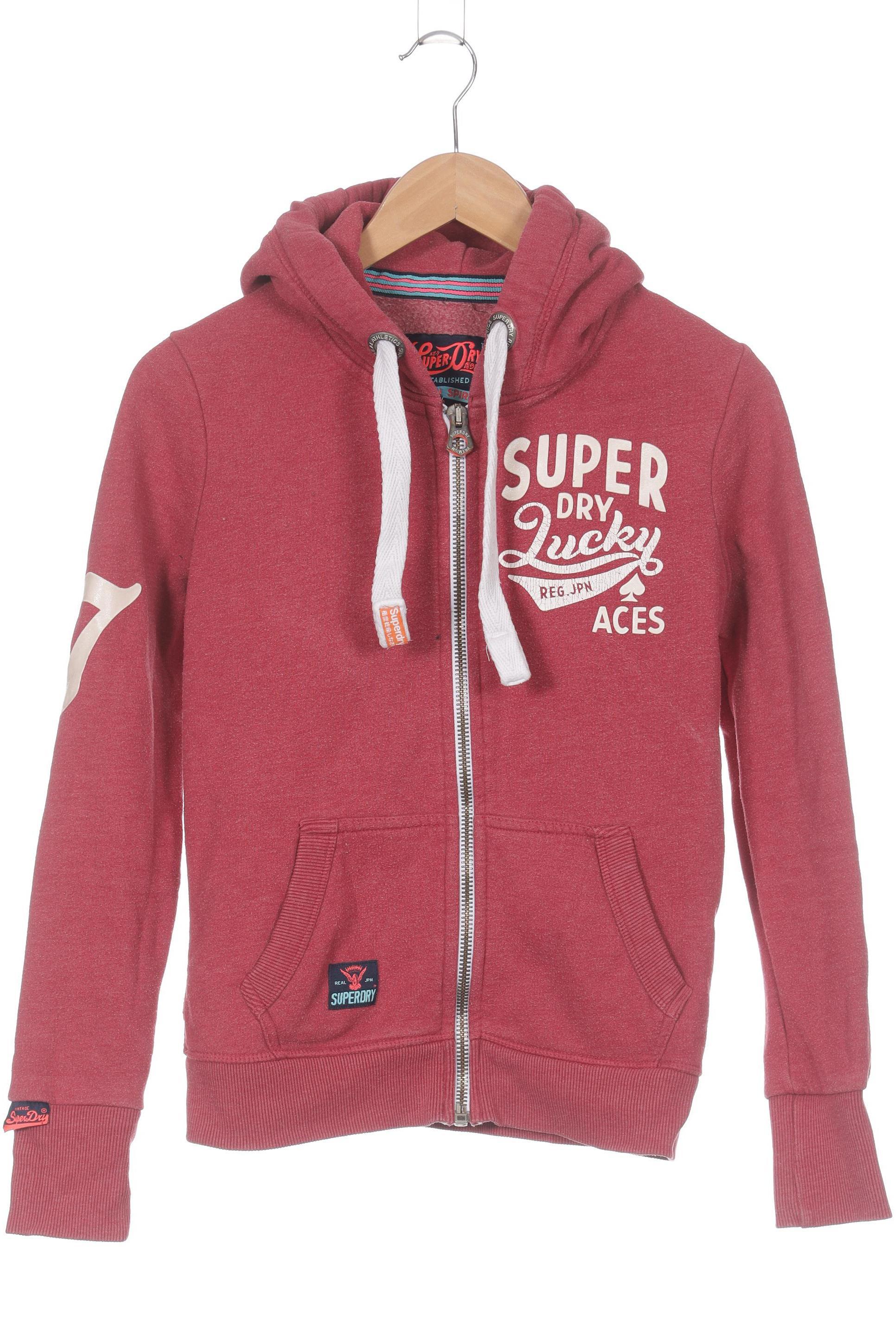 

Superdry Damen Kapuzenpullover, pink, Gr. 34