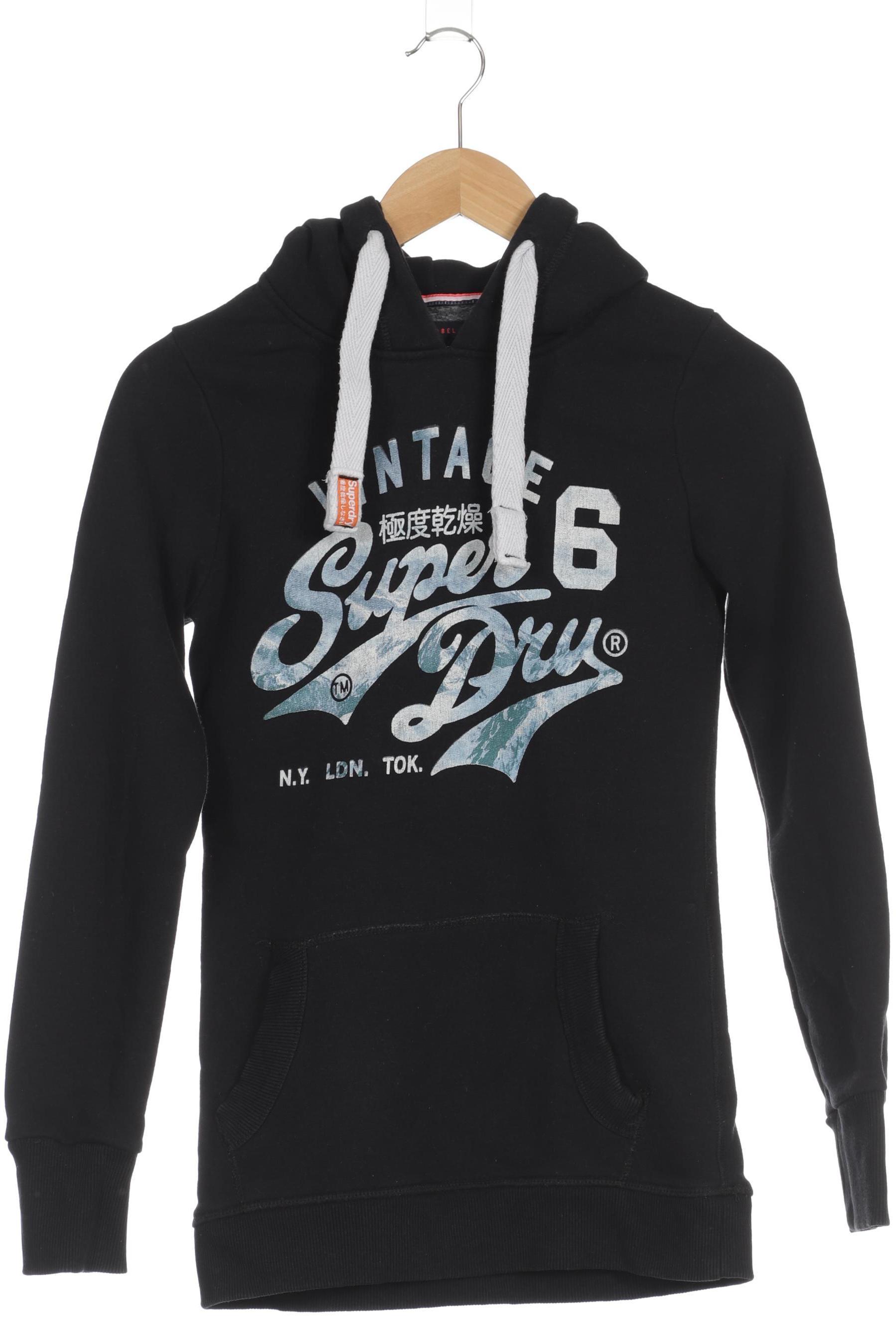 

Superdry Damen Kapuzenpullover, blau, Gr.