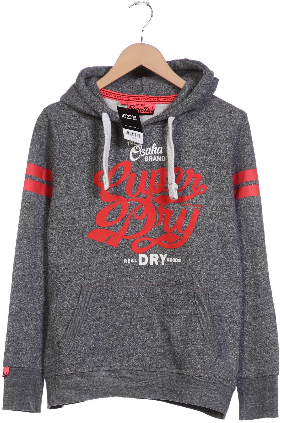 

Superdry Damen Kapuzenpullover, grau