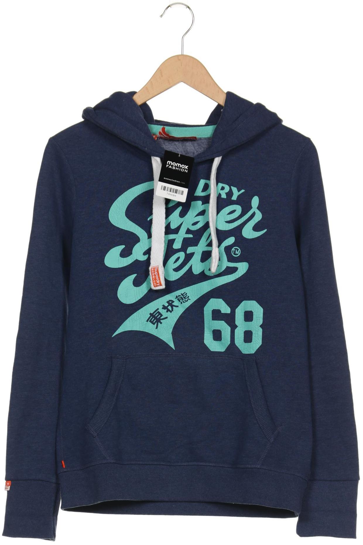 

Superdry Damen Kapuzenpullover, blau