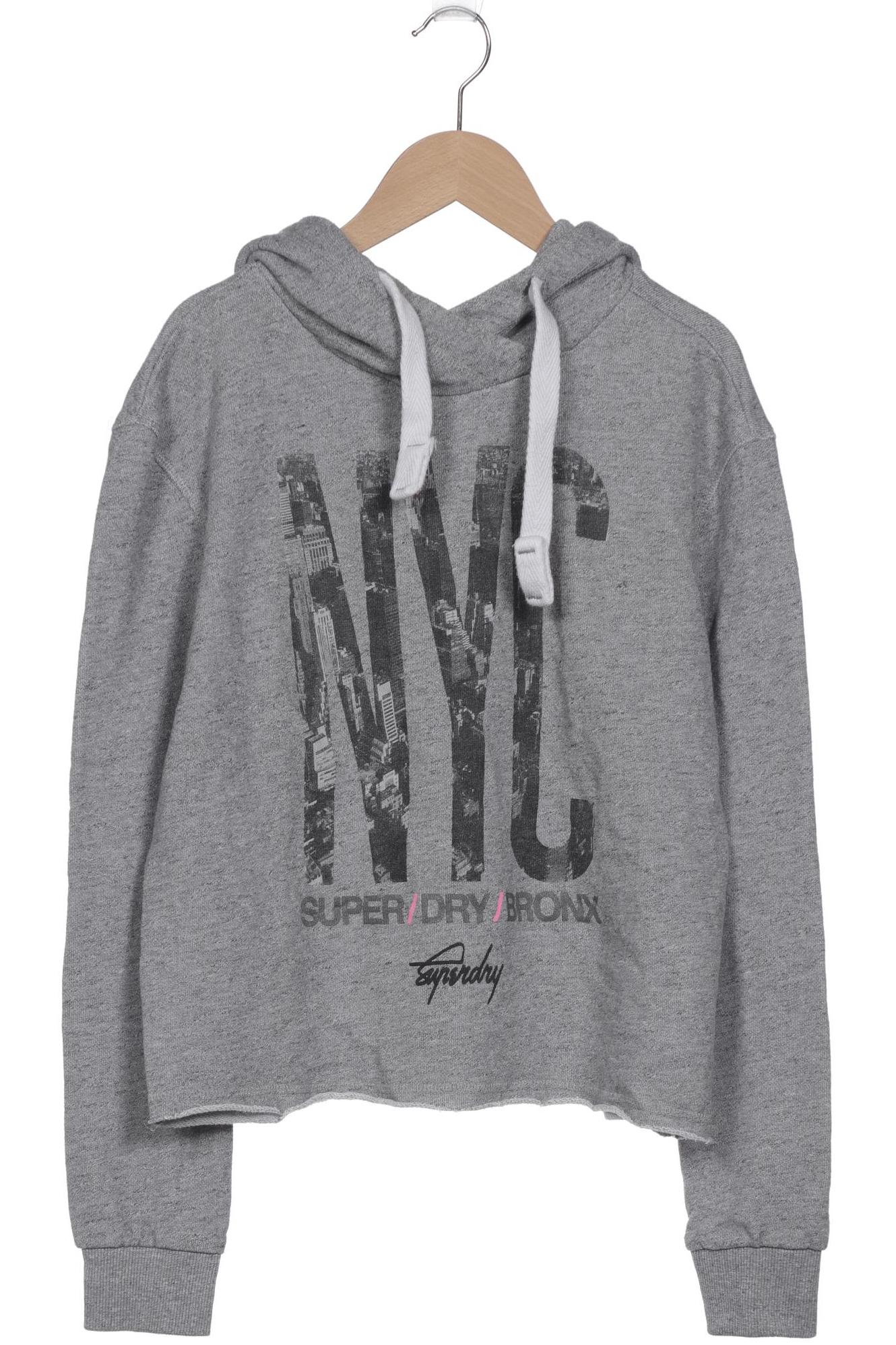 

Superdry Damen Kapuzenpullover, grau