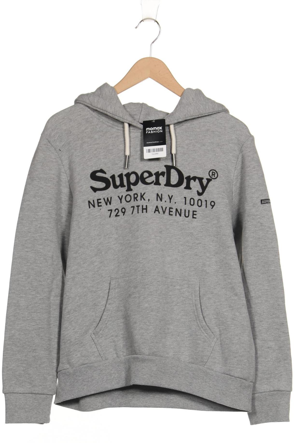 

Superdry Damen Kapuzenpullover, grau, Gr. 44