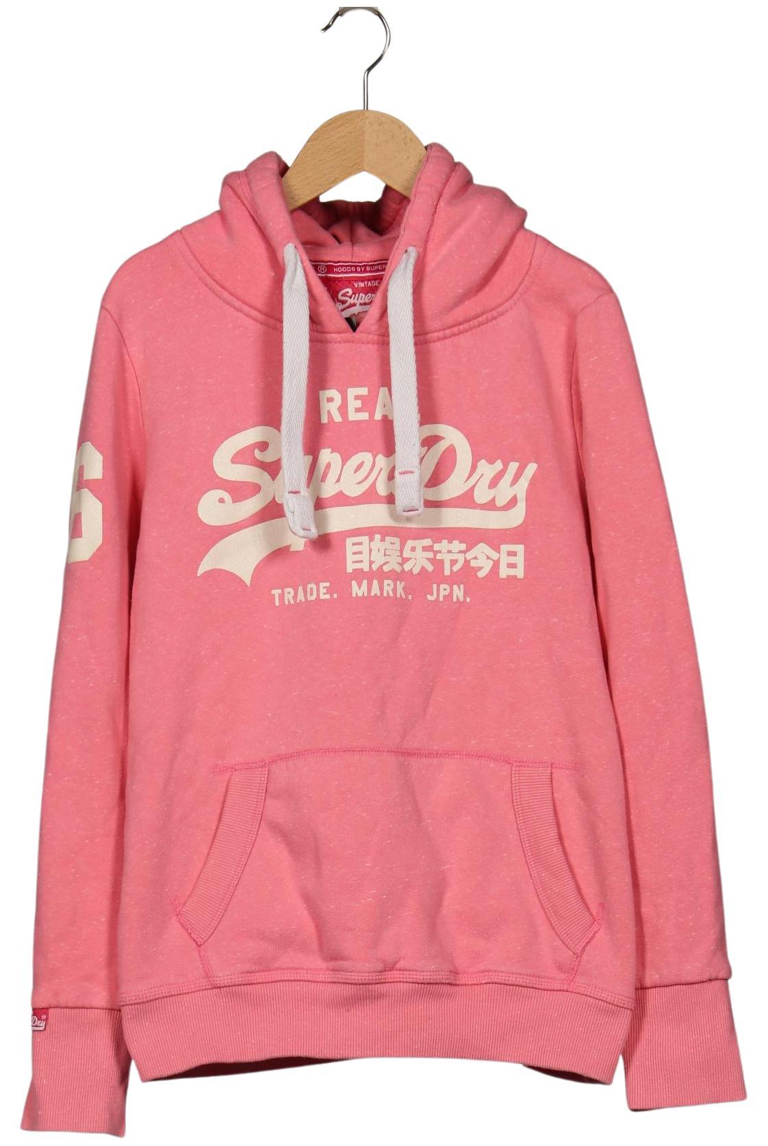 

Superdry Damen Kapuzenpullover, pink, Gr. 42