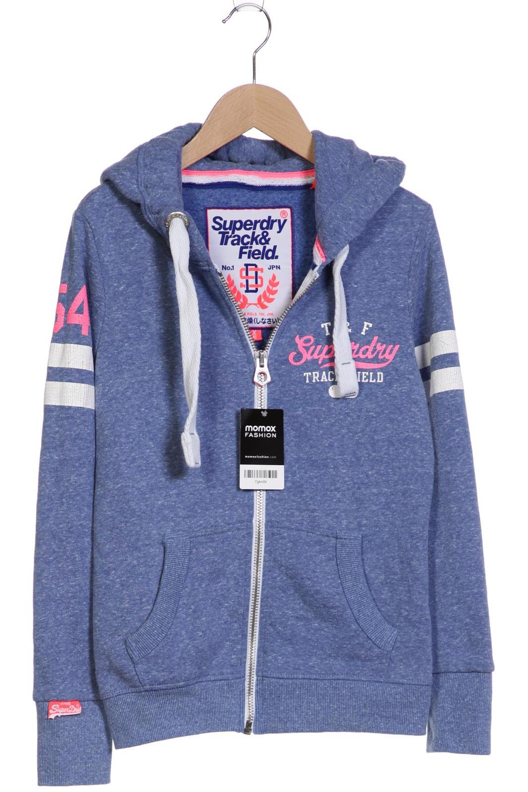 

Superdry Damen Kapuzenpullover, blau