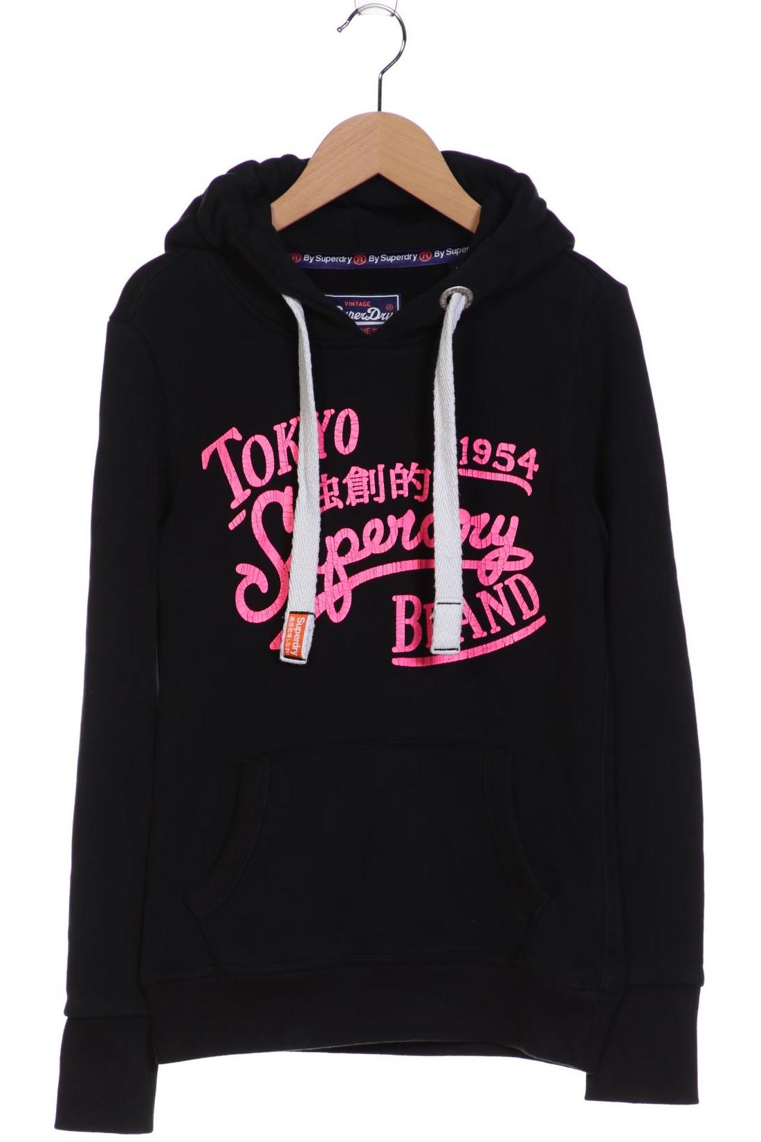 

Superdry Damen Kapuzenpullover, schwarz