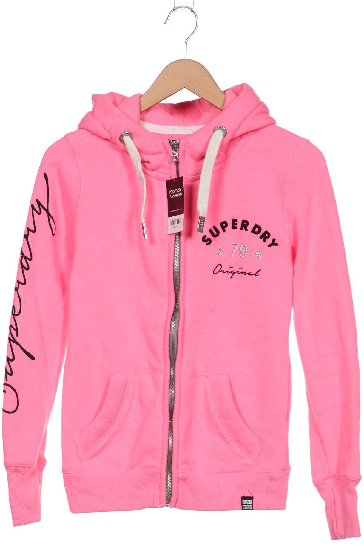 

Superdry Damen Kapuzenpullover, pink, Gr. 40