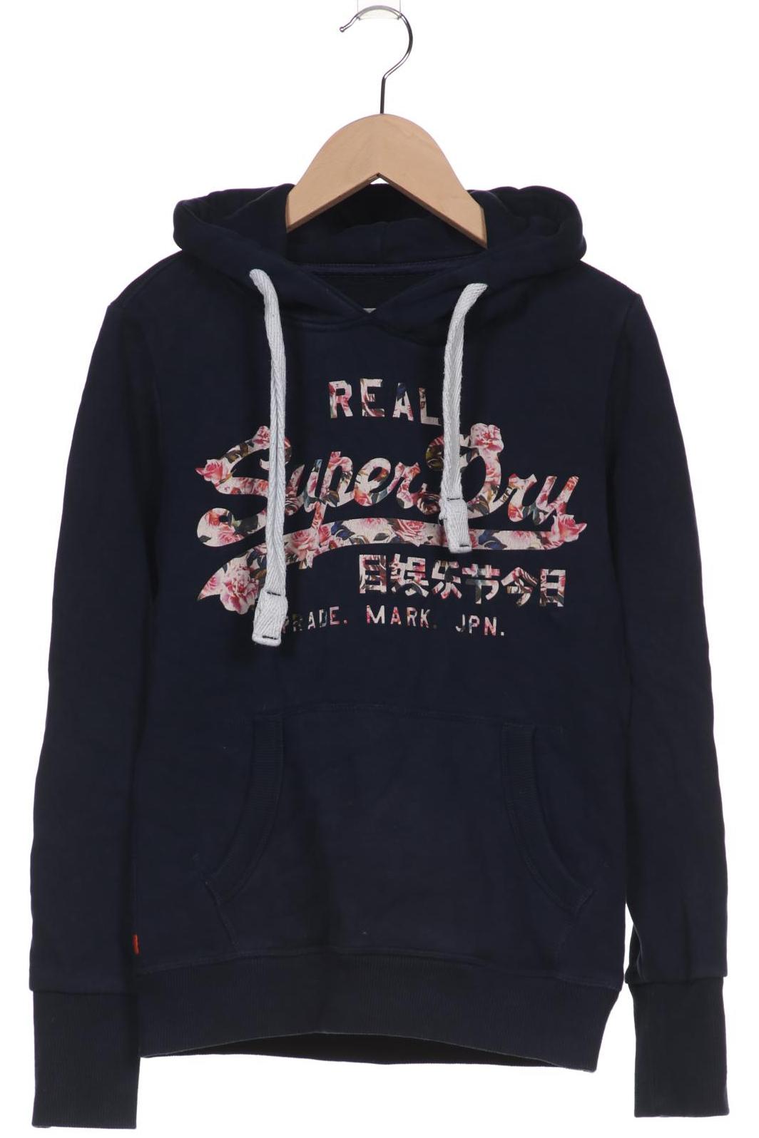 

Superdry Damen Kapuzenpullover, marineblau, Gr. 34