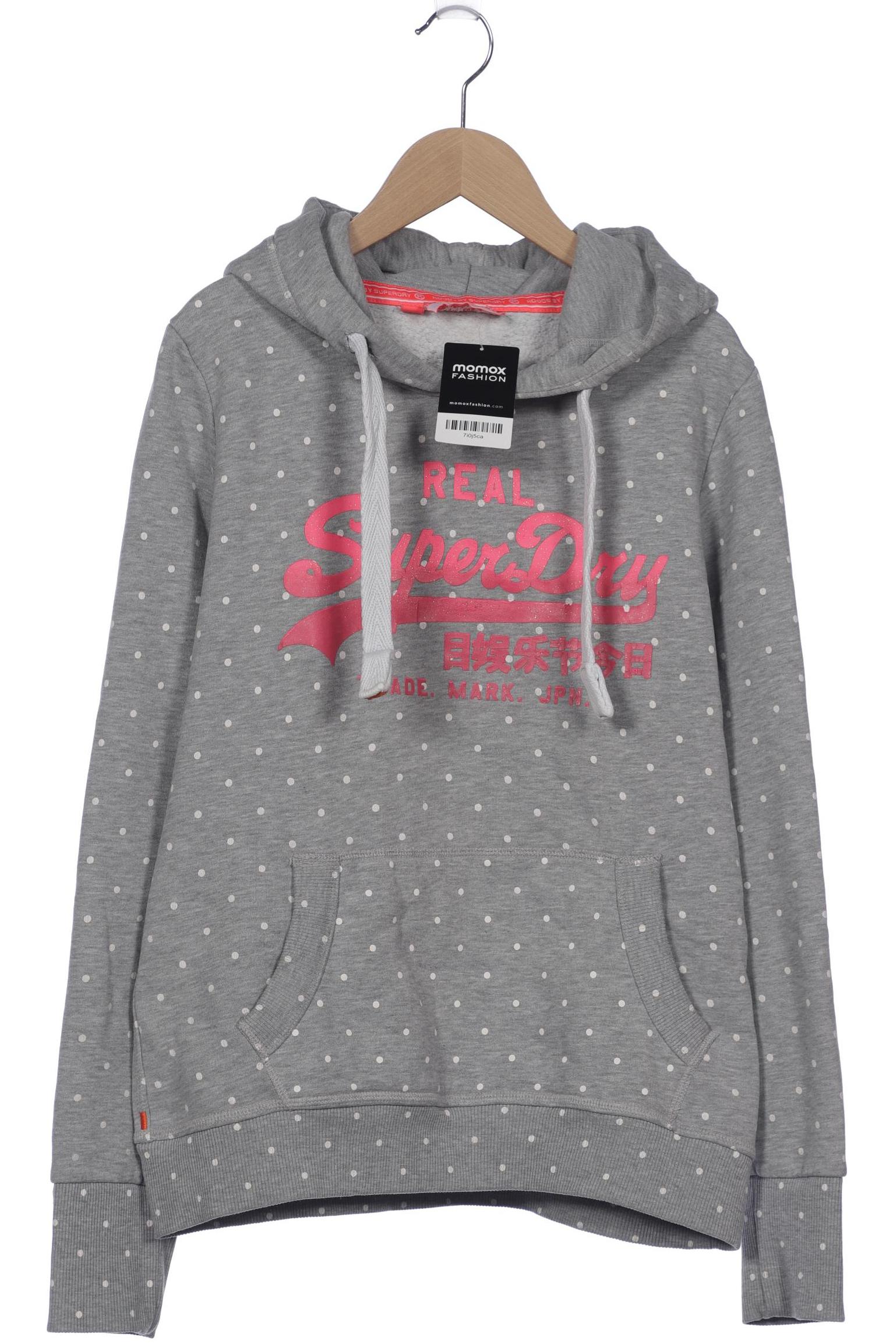 

Superdry Damen Kapuzenpullover, grau