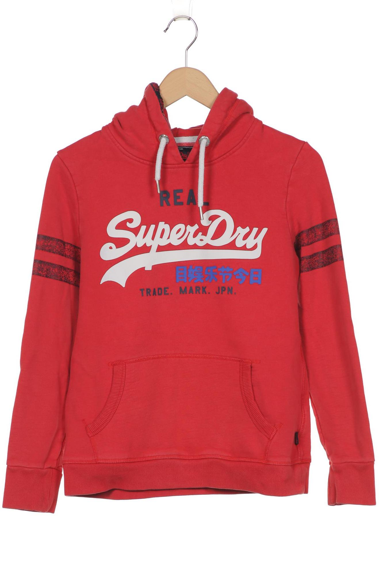 

Superdry Damen Kapuzenpullover, rot