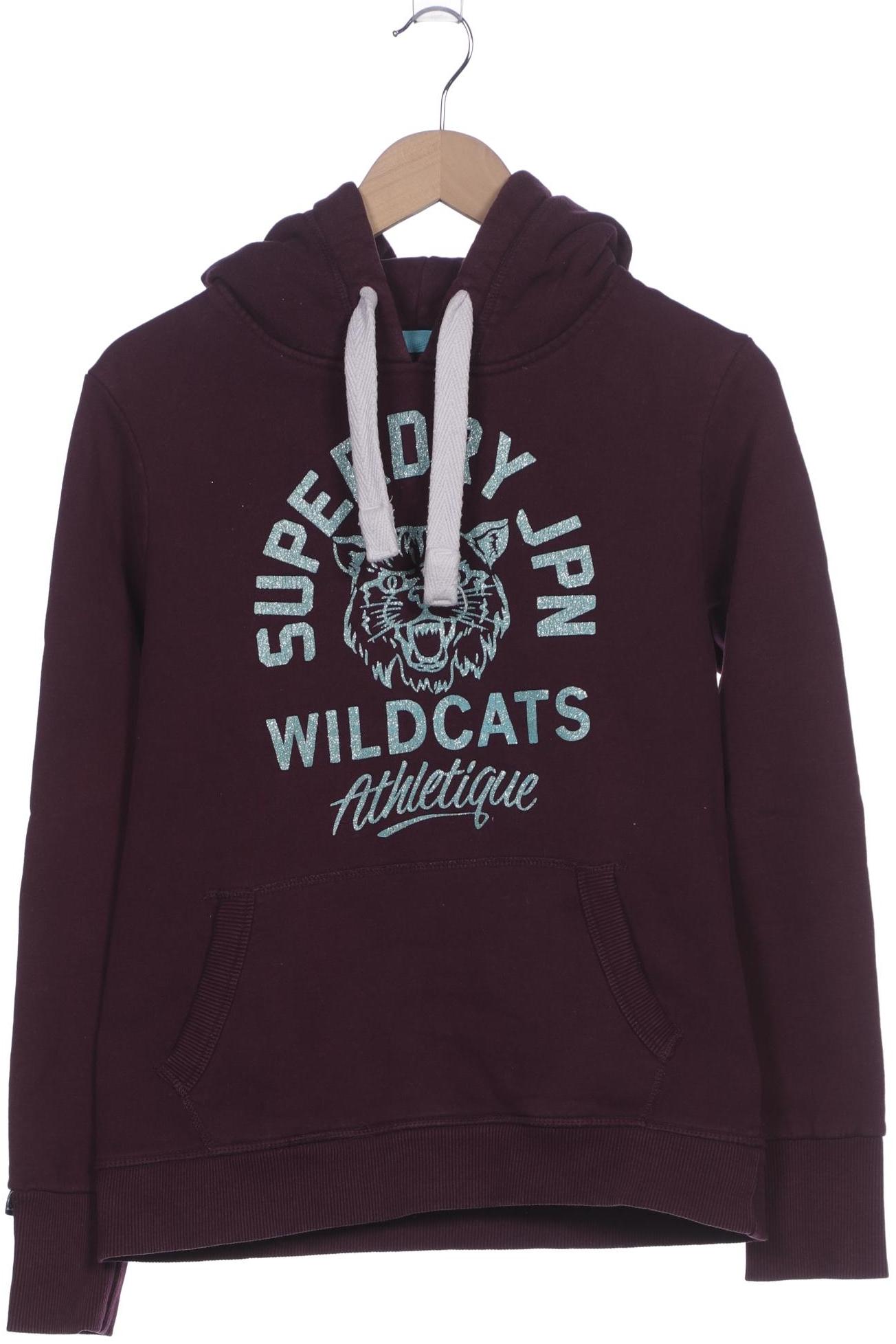 

Superdry Damen Kapuzenpullover, bordeaux, Gr. 38