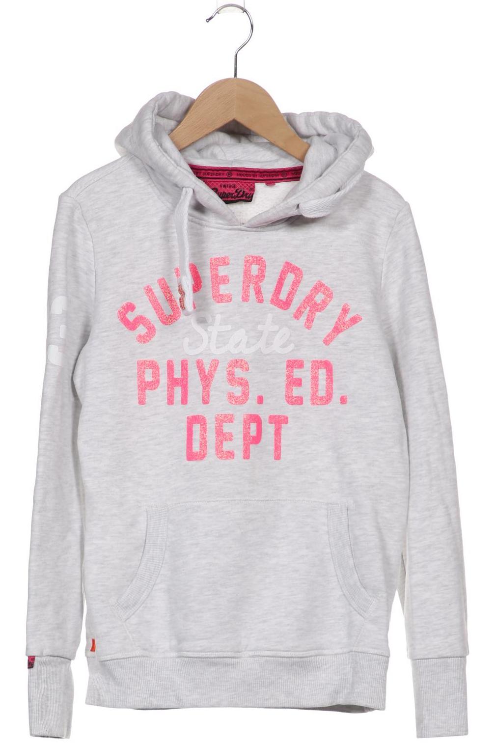 

Superdry Damen Kapuzenpullover, grau
