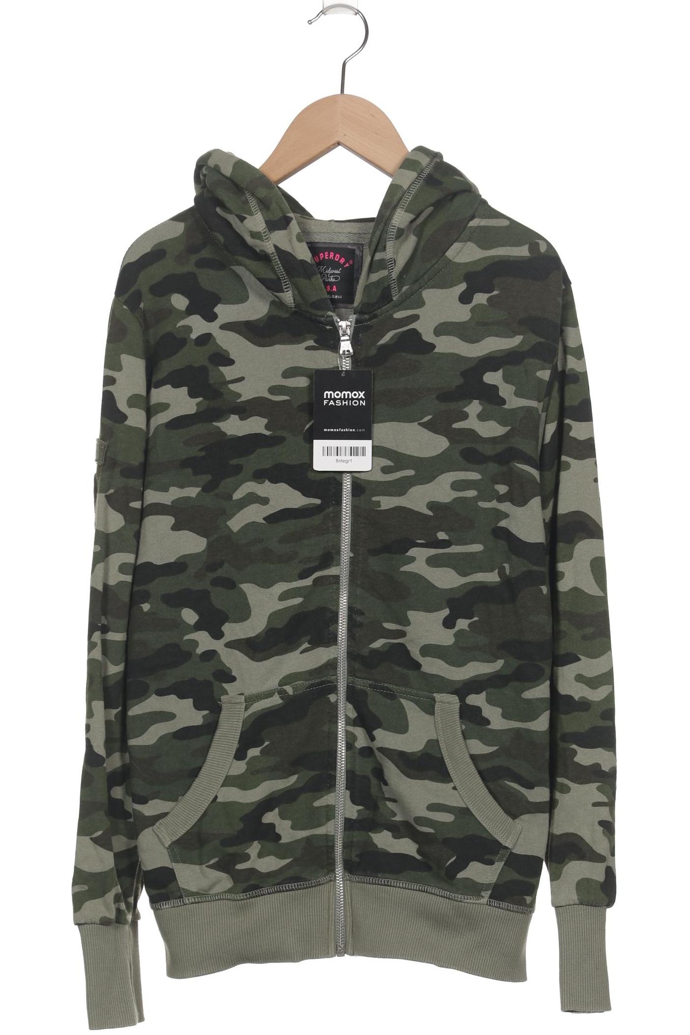 

Superdry Damen Kapuzenpullover, grün, Gr. 38