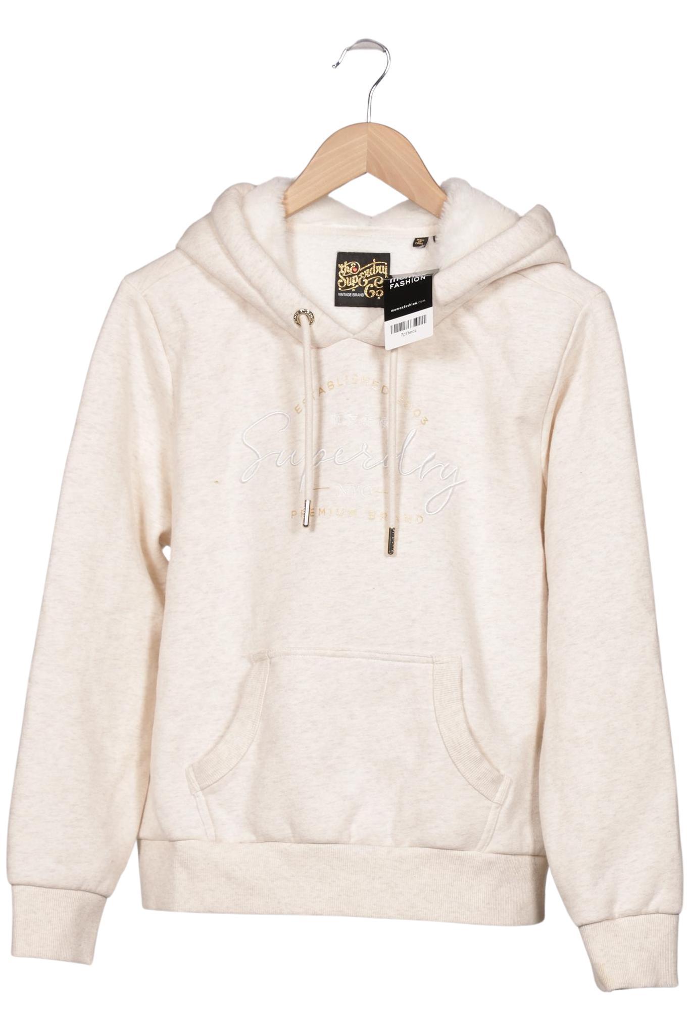 

Superdry Damen Kapuzenpullover, beige, Gr. 44