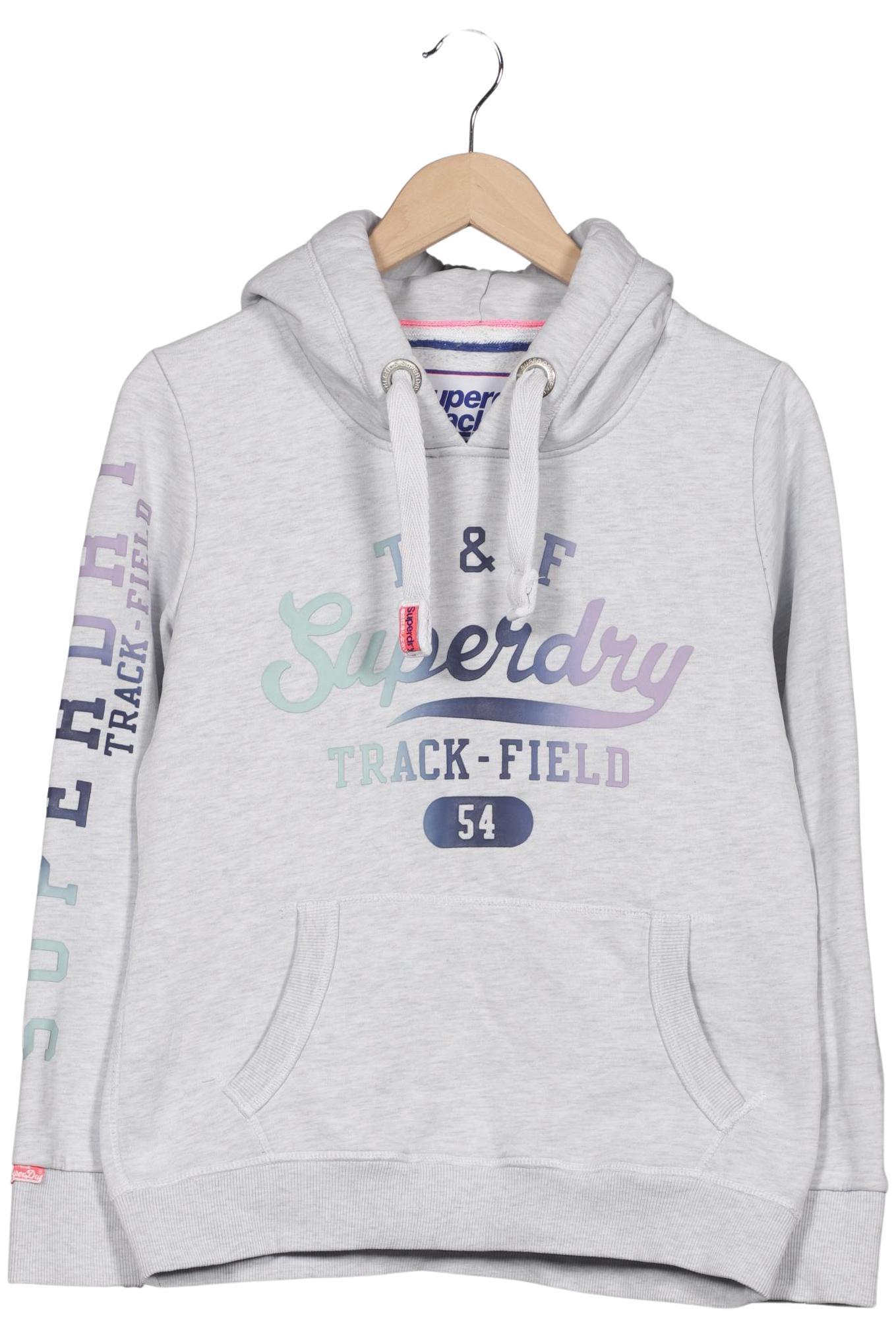 

Superdry Damen Kapuzenpullover, grau, Gr. 40