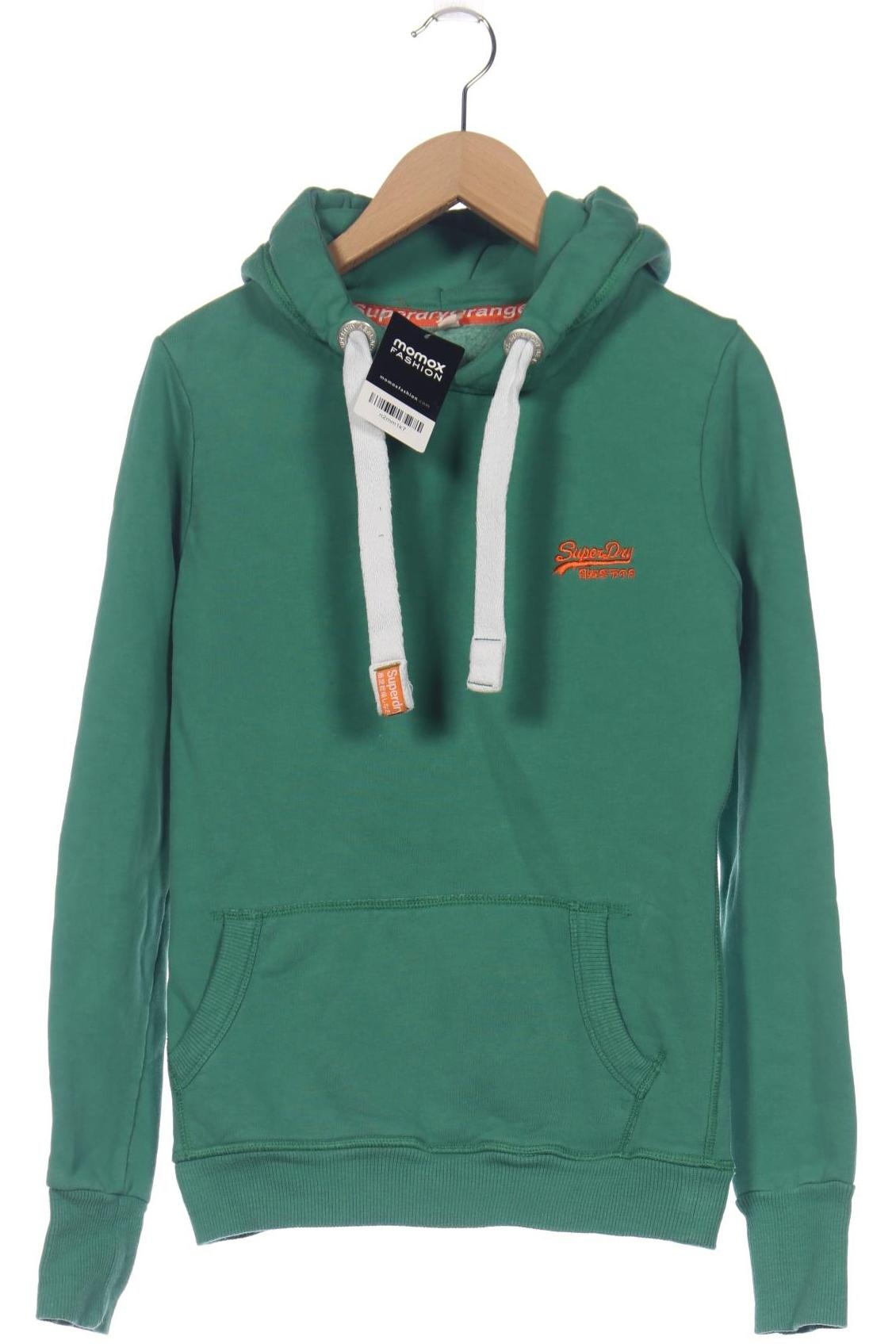 

Superdry Damen Kapuzenpullover, grün, Gr. 36