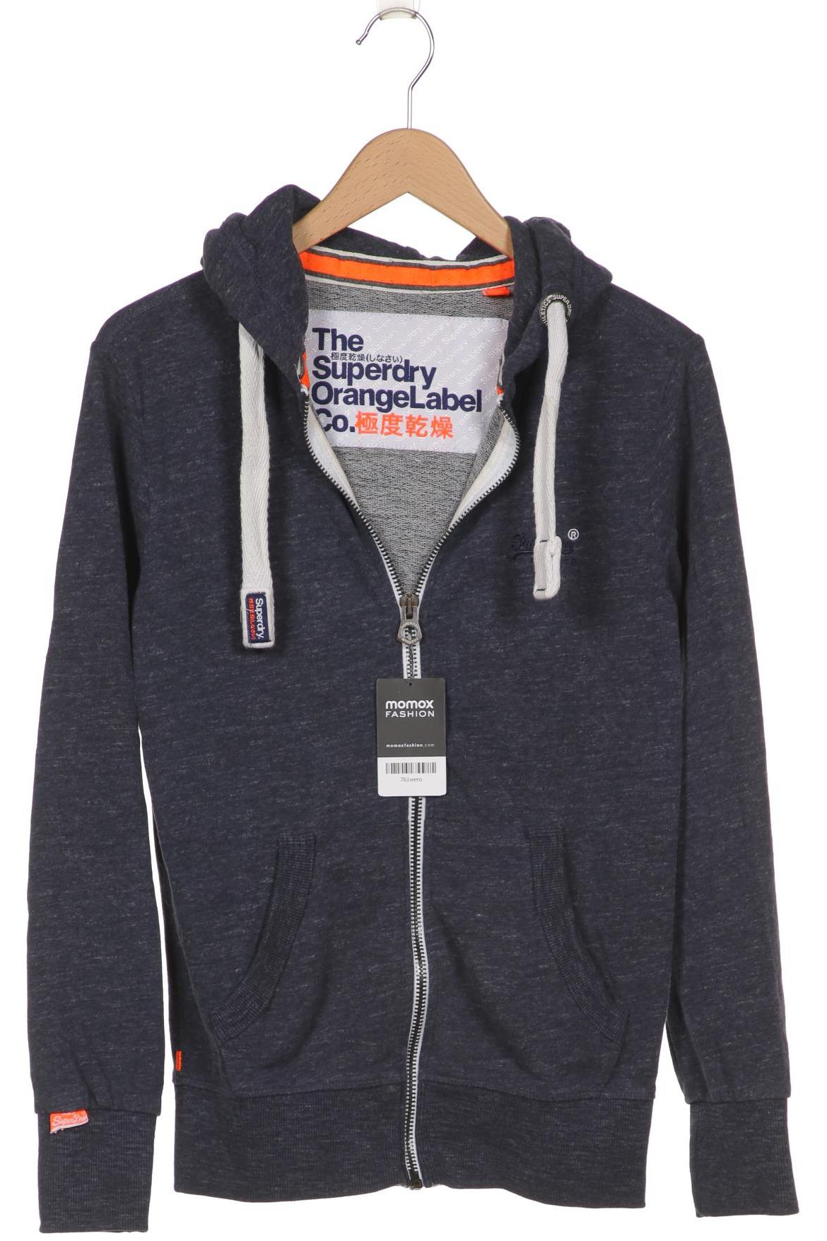 

Superdry Damen Kapuzenpullover, blau, Gr. 36