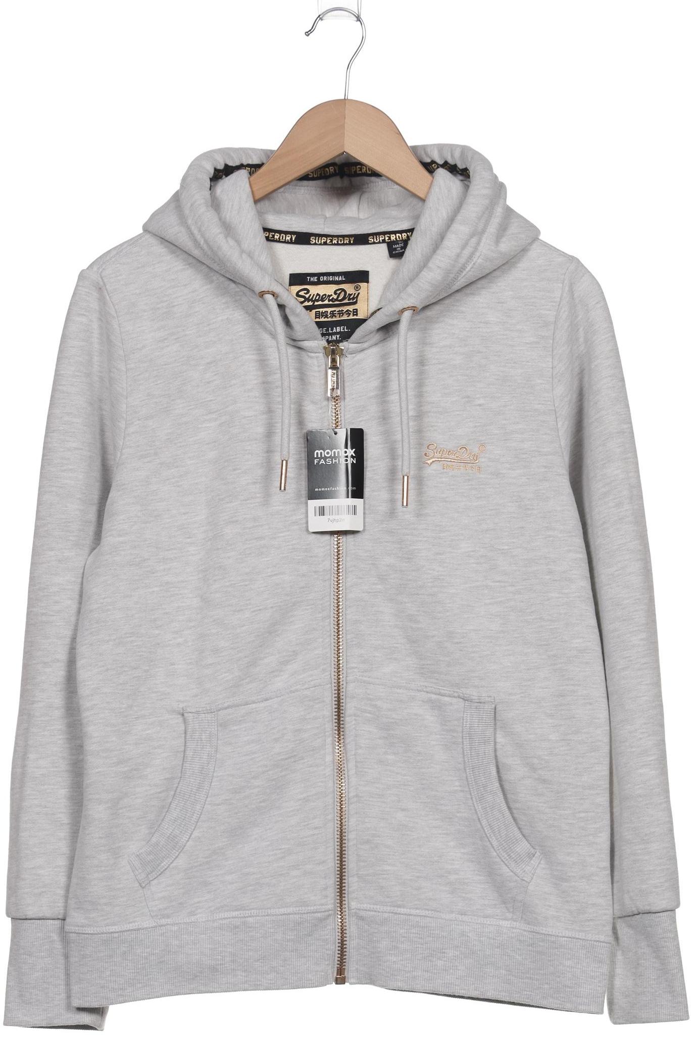 

Superdry Damen Kapuzenpullover, grau, Gr. 44