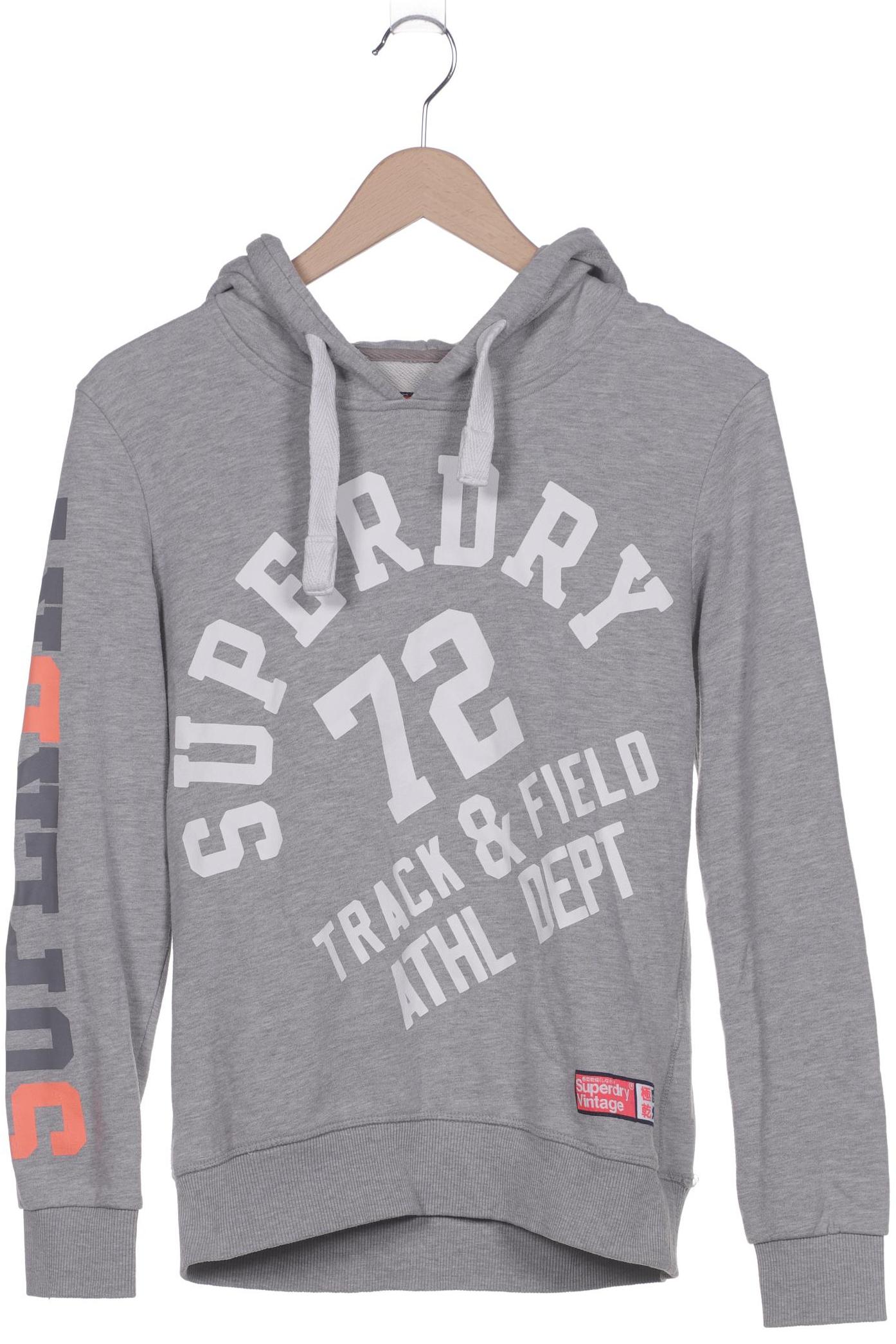 

Superdry Damen Kapuzenpullover, grau, Gr. 36