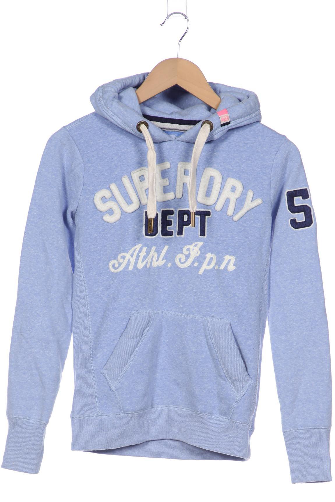 

Superdry Damen Kapuzenpullover, hellblau, Gr. 34