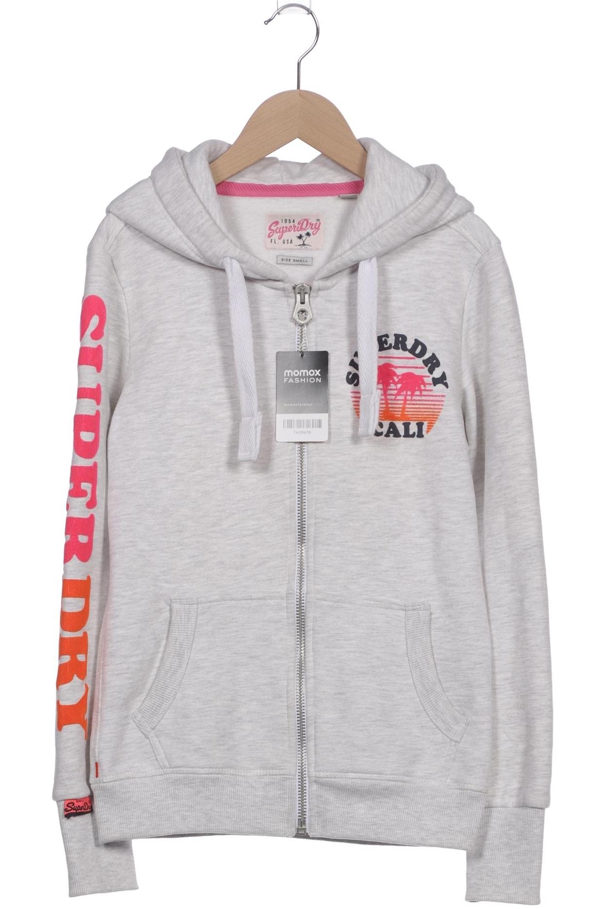 

Superdry Damen Kapuzenpullover, grau, Gr. 36