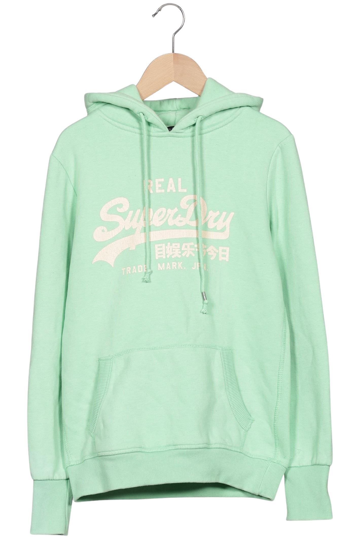 

Superdry Damen Kapuzenpullover, hellgrün, Gr. 36