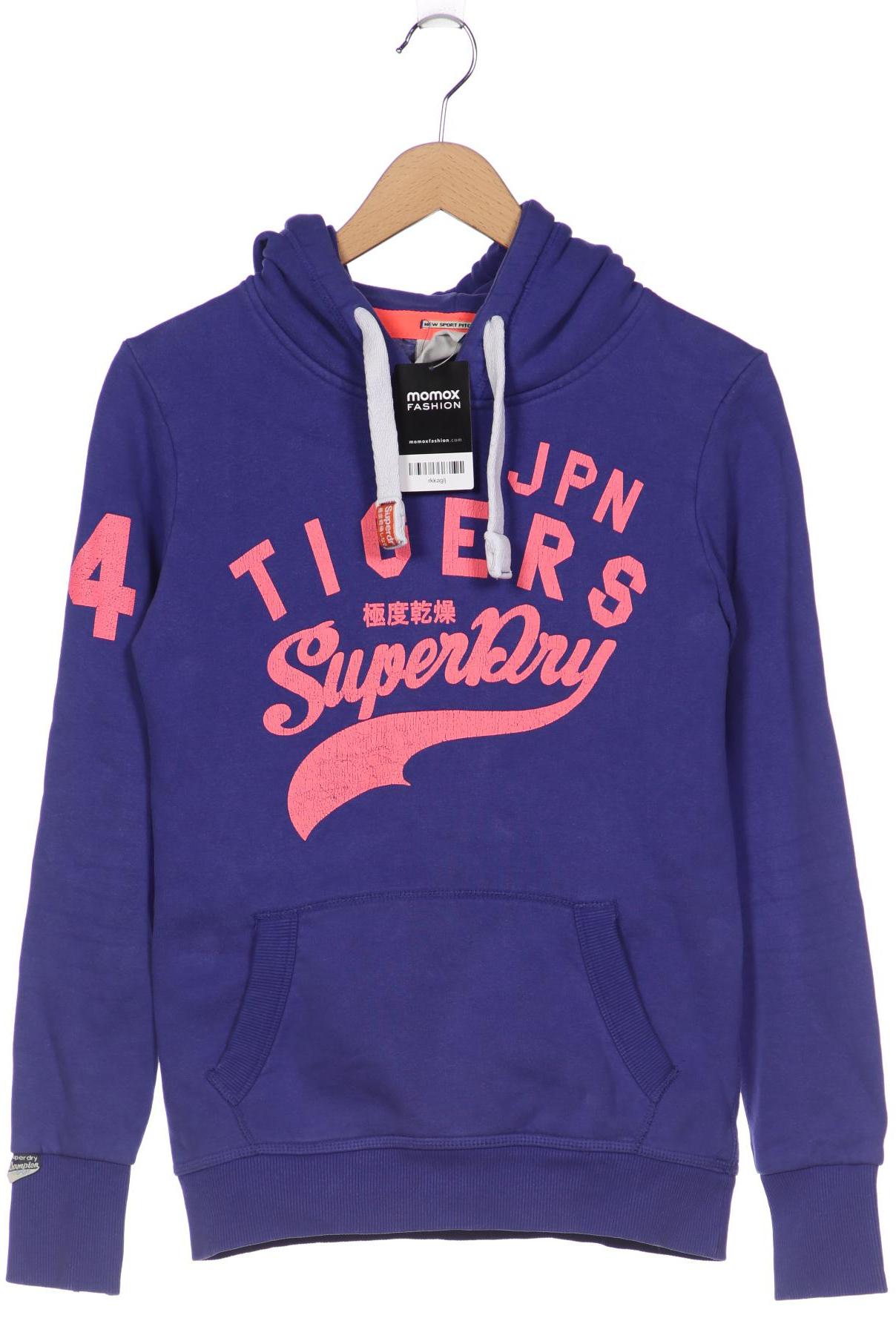 

Superdry Damen Kapuzenpullover, flieder, Gr. 36