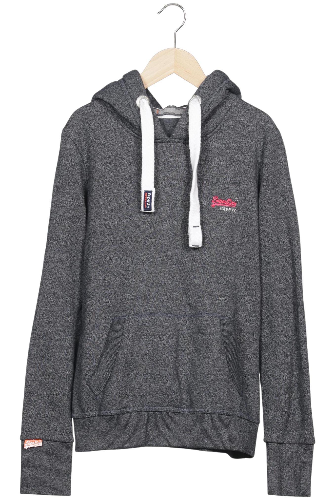 

Superdry Damen Kapuzenpullover, grau, Gr. 38