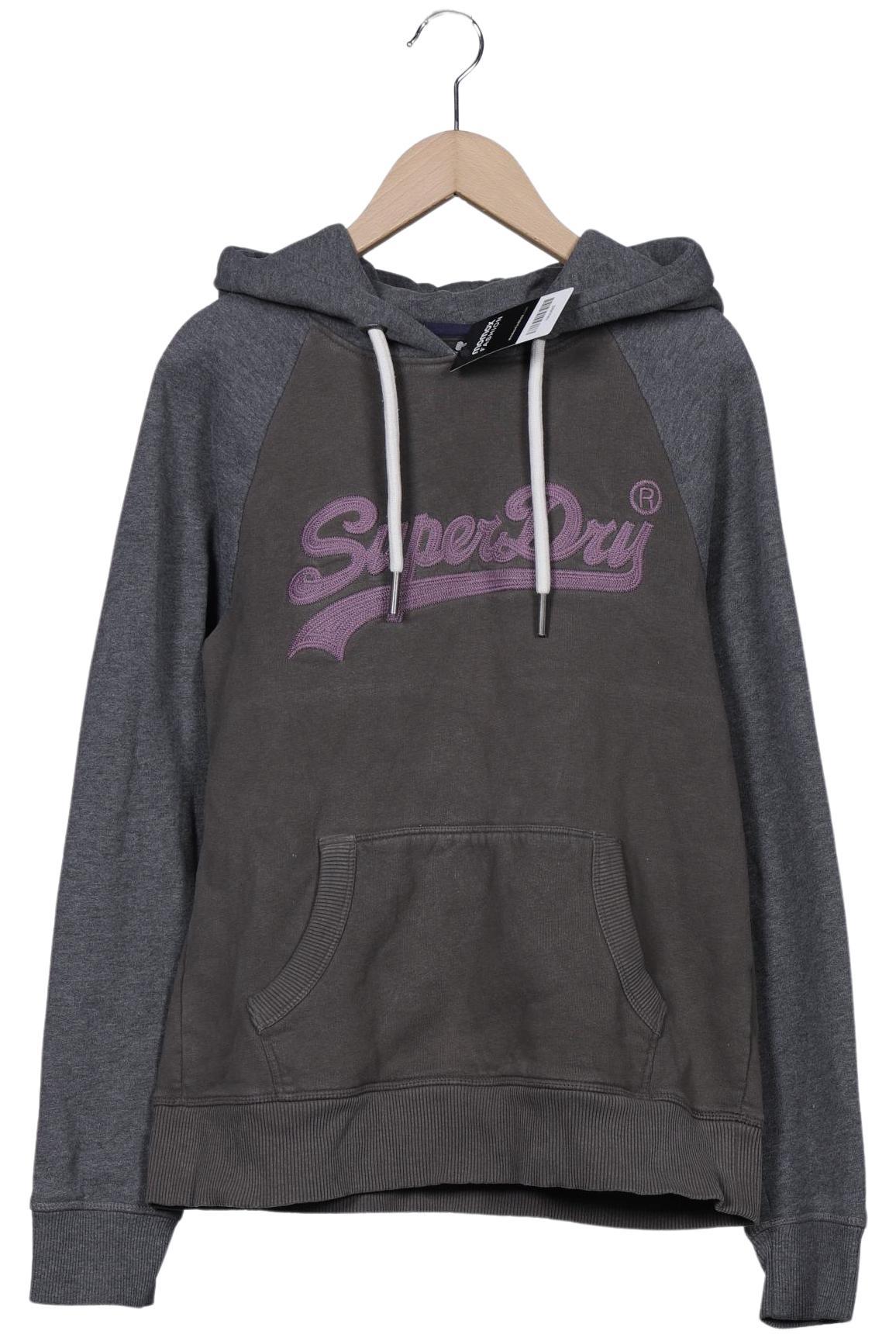 

Superdry Damen Kapuzenpullover, grau, Gr. 40
