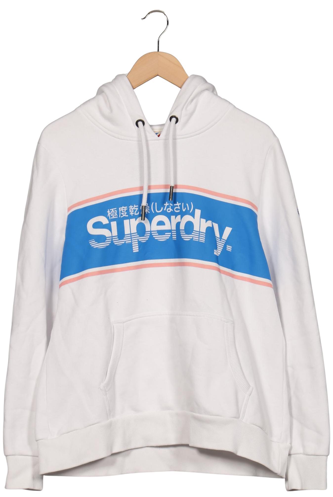 

Superdry Damen Kapuzenpullover, weiß, Gr. 44