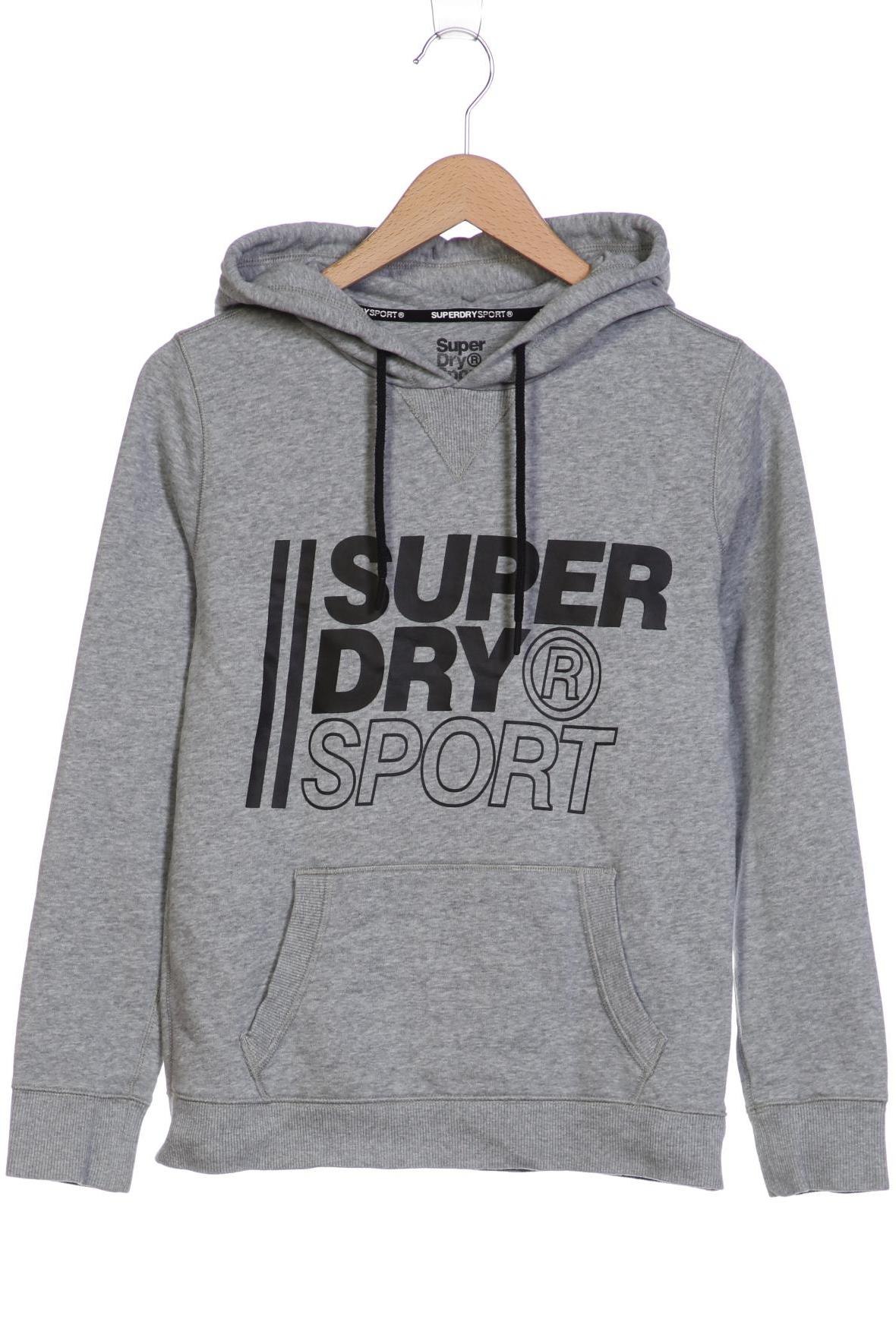

Superdry Damen Kapuzenpullover, grau, Gr. 36