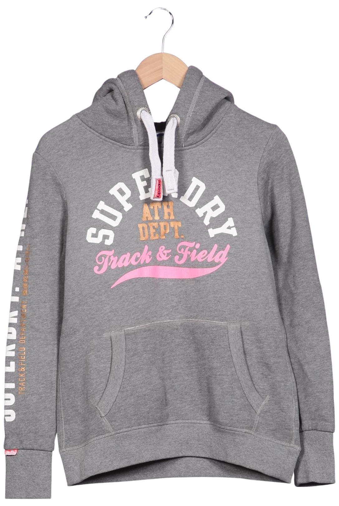 

Superdry Damen Kapuzenpullover, grau, Gr. 42