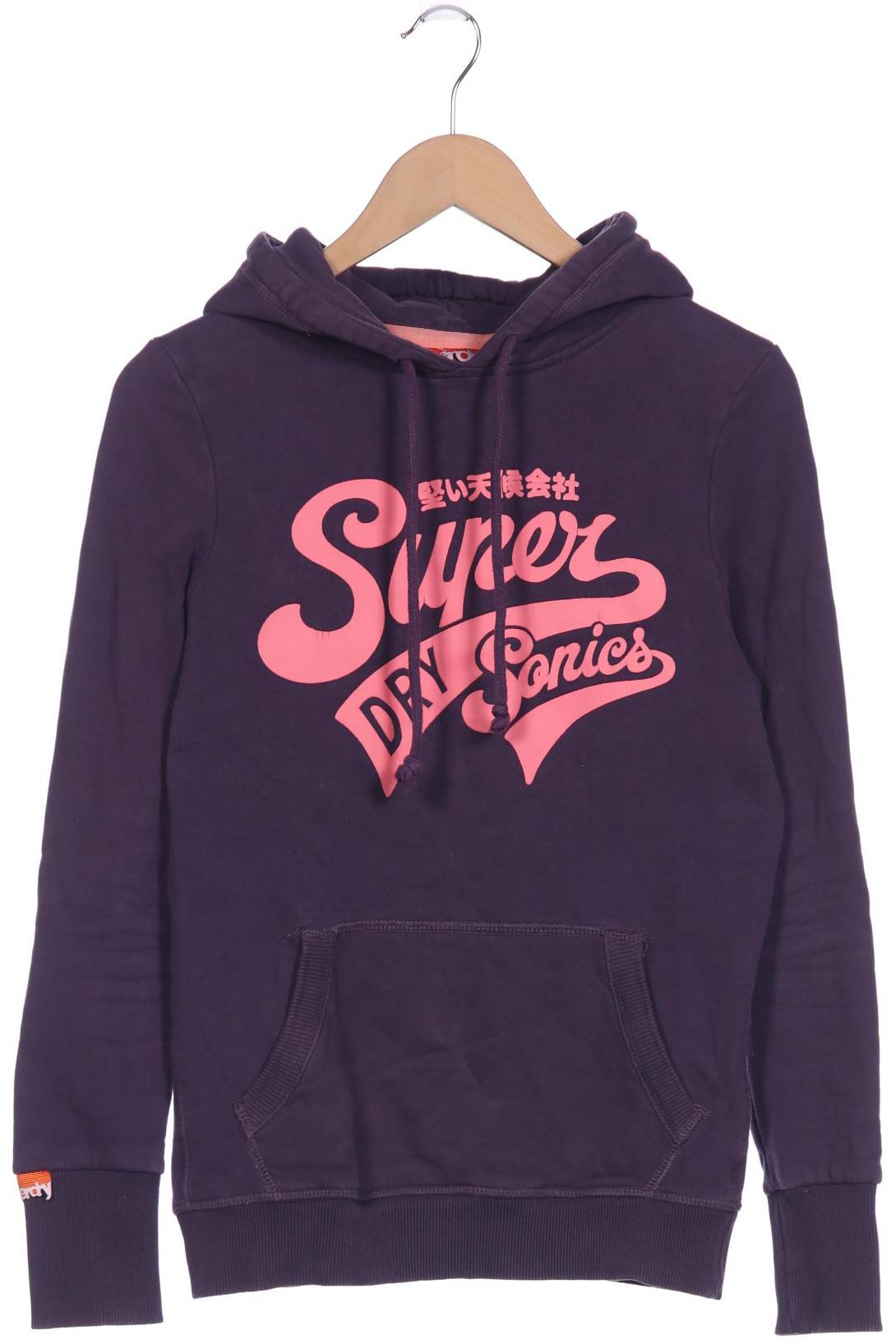 

Superdry Damen Kapuzenpullover, flieder, Gr. 36