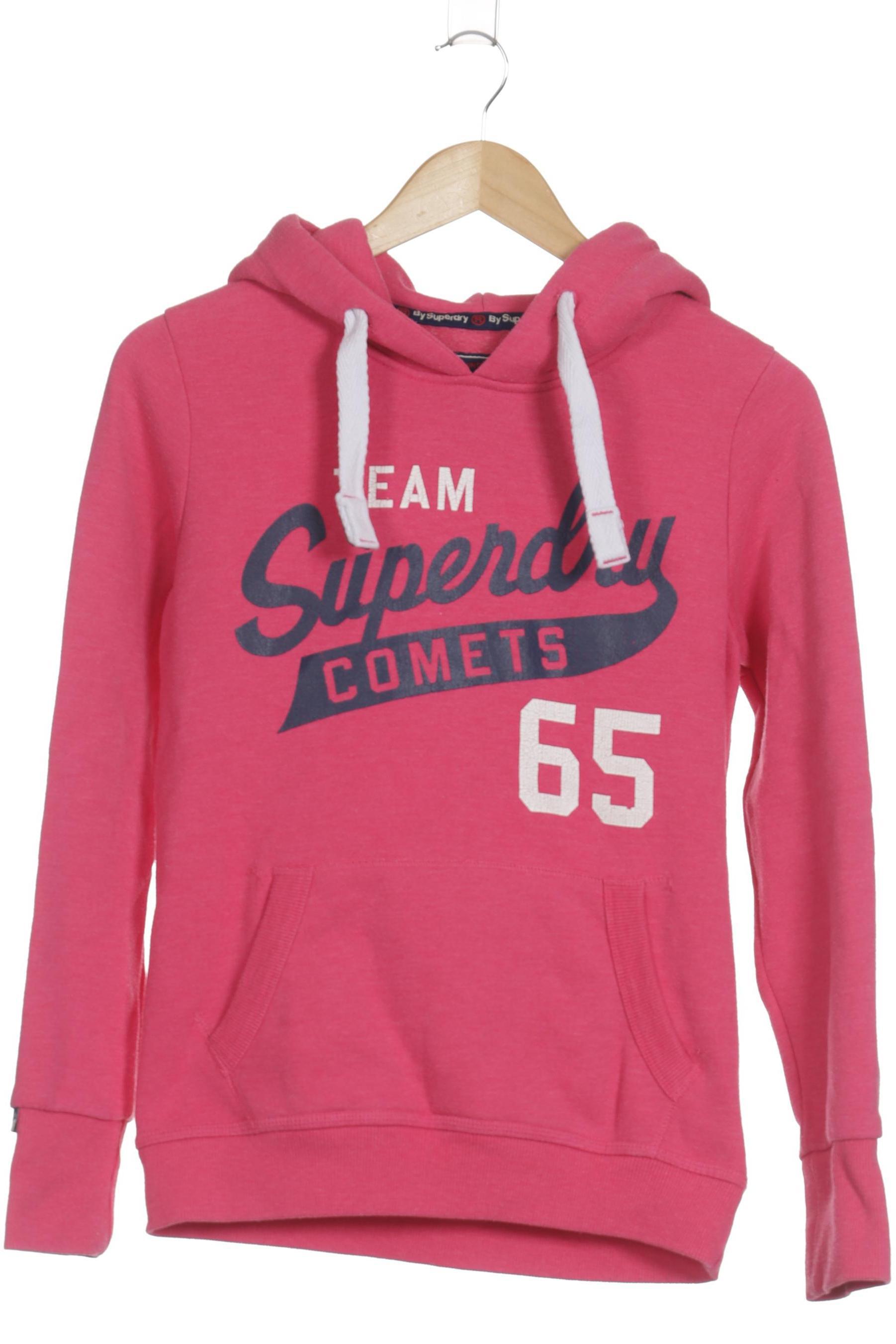

Superdry Damen Kapuzenpullover, pink, Gr.