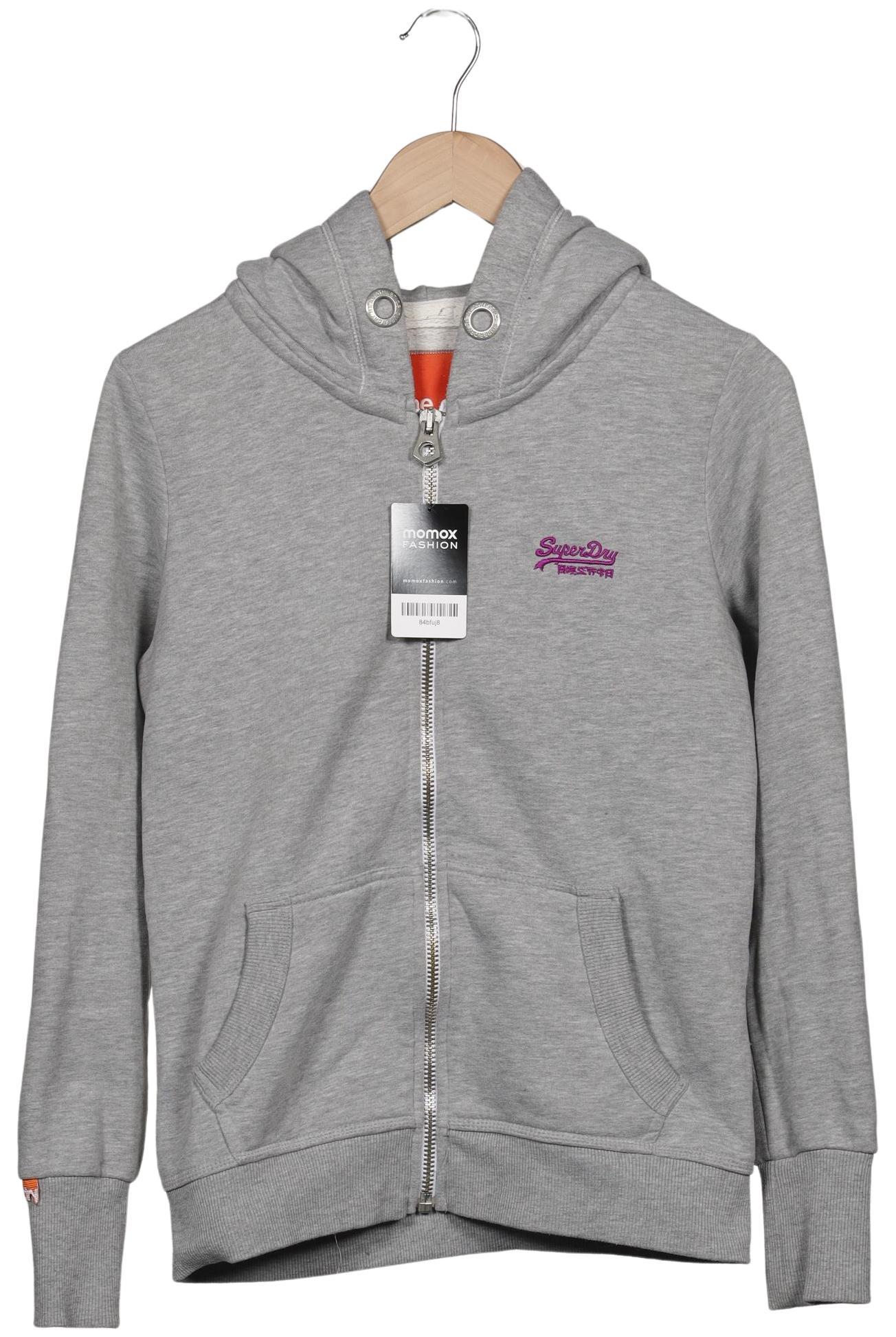 

Superdry Damen Kapuzenpullover, grau, Gr. 38