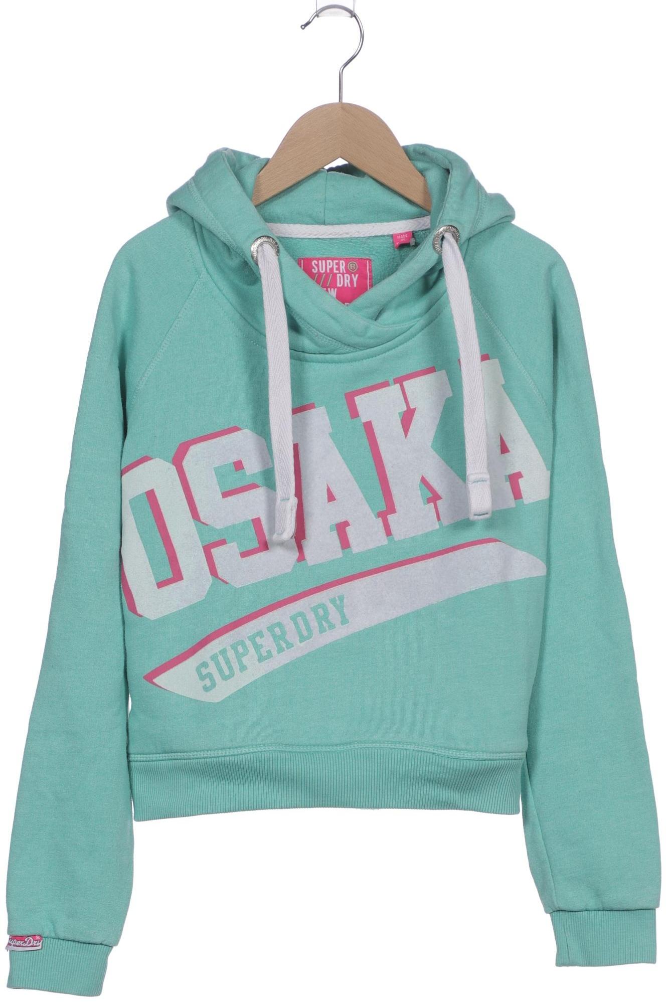 

Superdry Damen Kapuzenpullover, hellgrün, Gr. 38