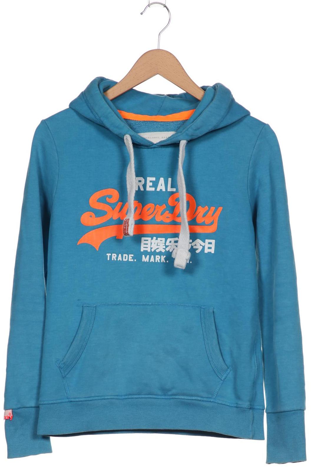 

Superdry Damen Kapuzenpullover, blau