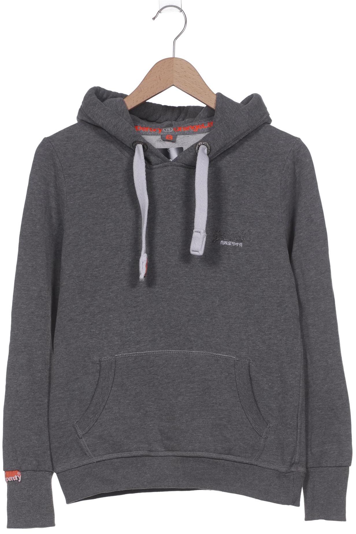 

Superdry Damen Kapuzenpullover, grau, Gr. 36