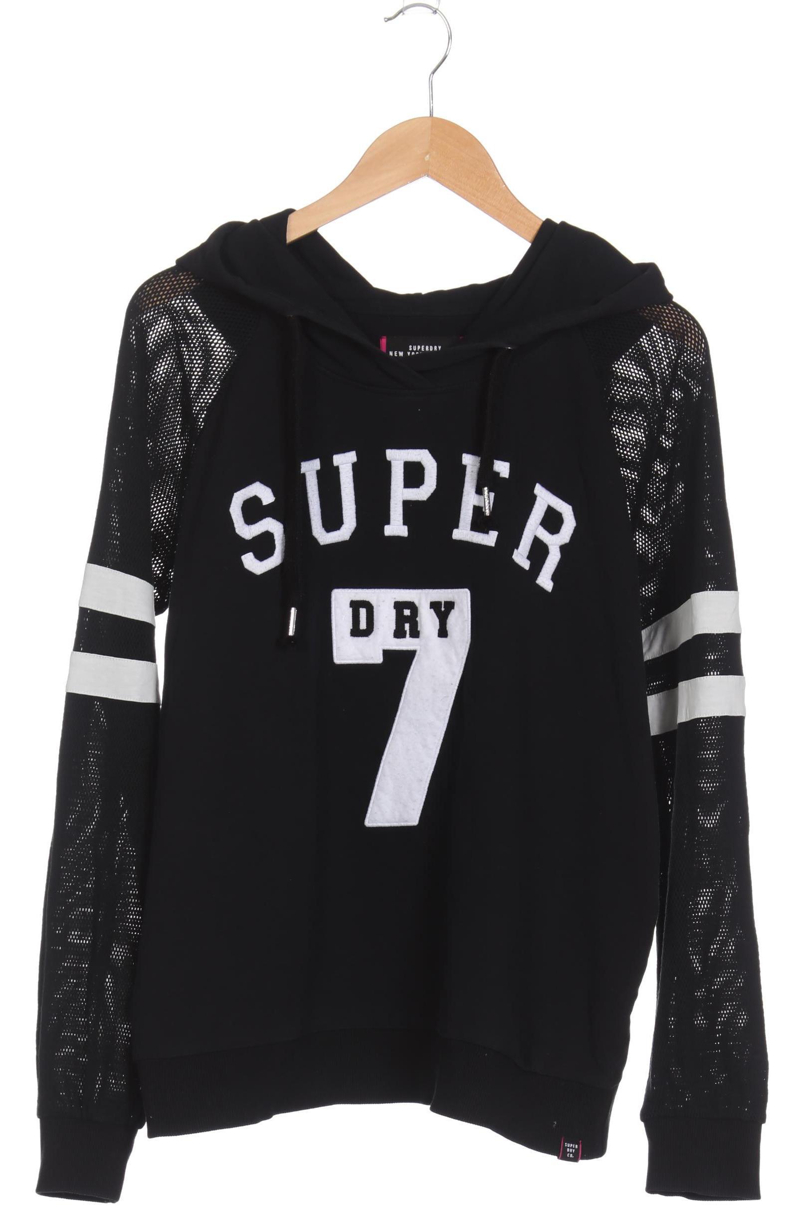 

Superdry Damen Kapuzenpullover, schwarz, Gr.