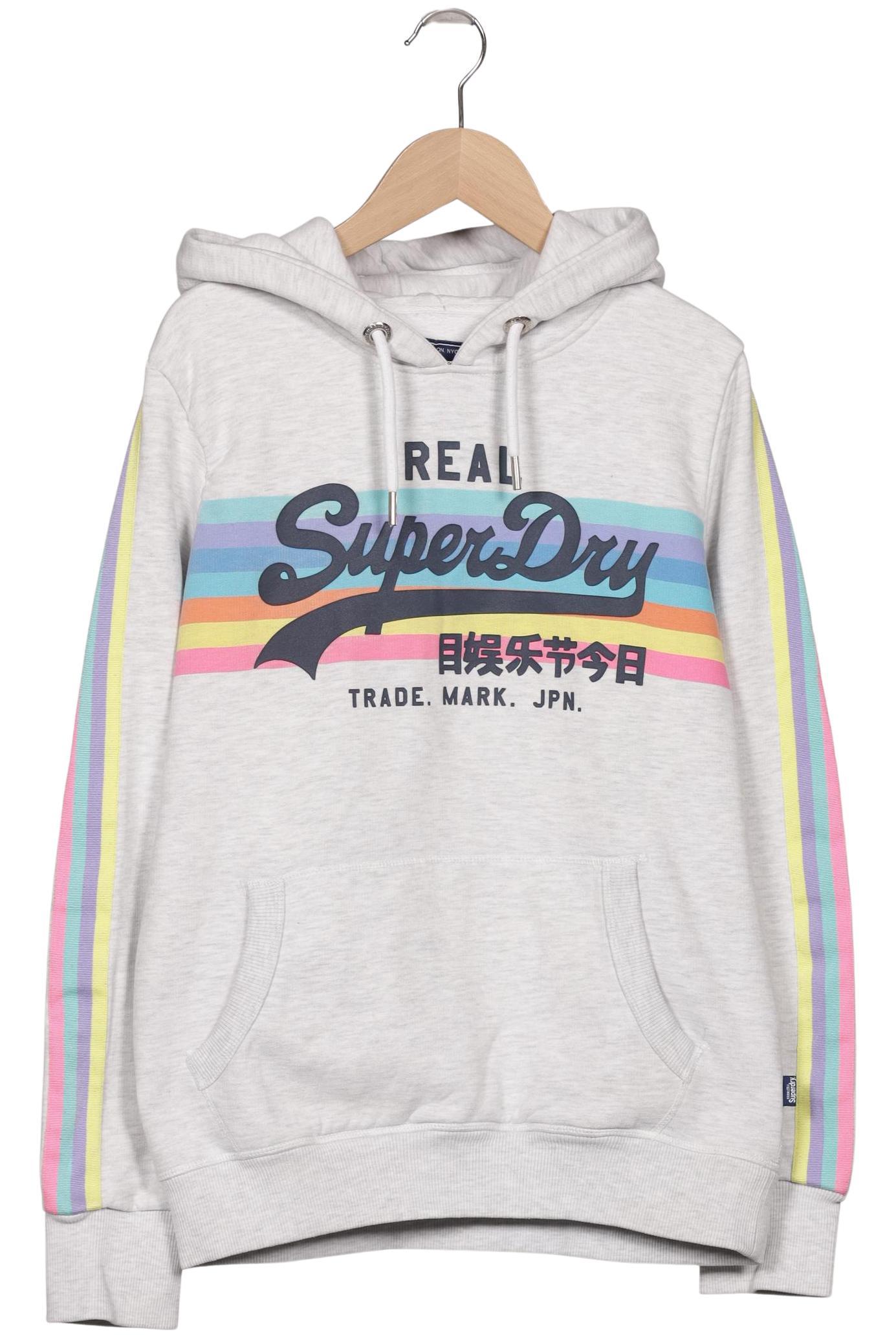 

Superdry Damen Kapuzenpullover, grau, Gr. 38