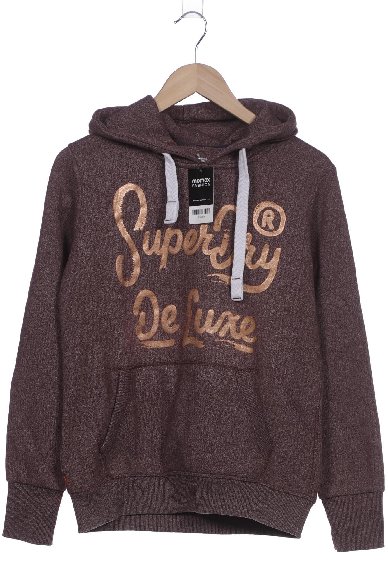 

Superdry Damen Kapuzenpullover, bordeaux, Gr. 42