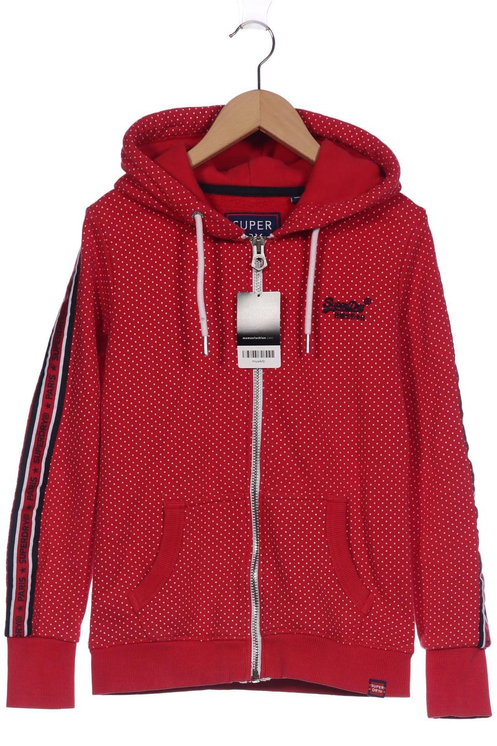 

Superdry Damen Kapuzenpullover, rot, Gr. 36