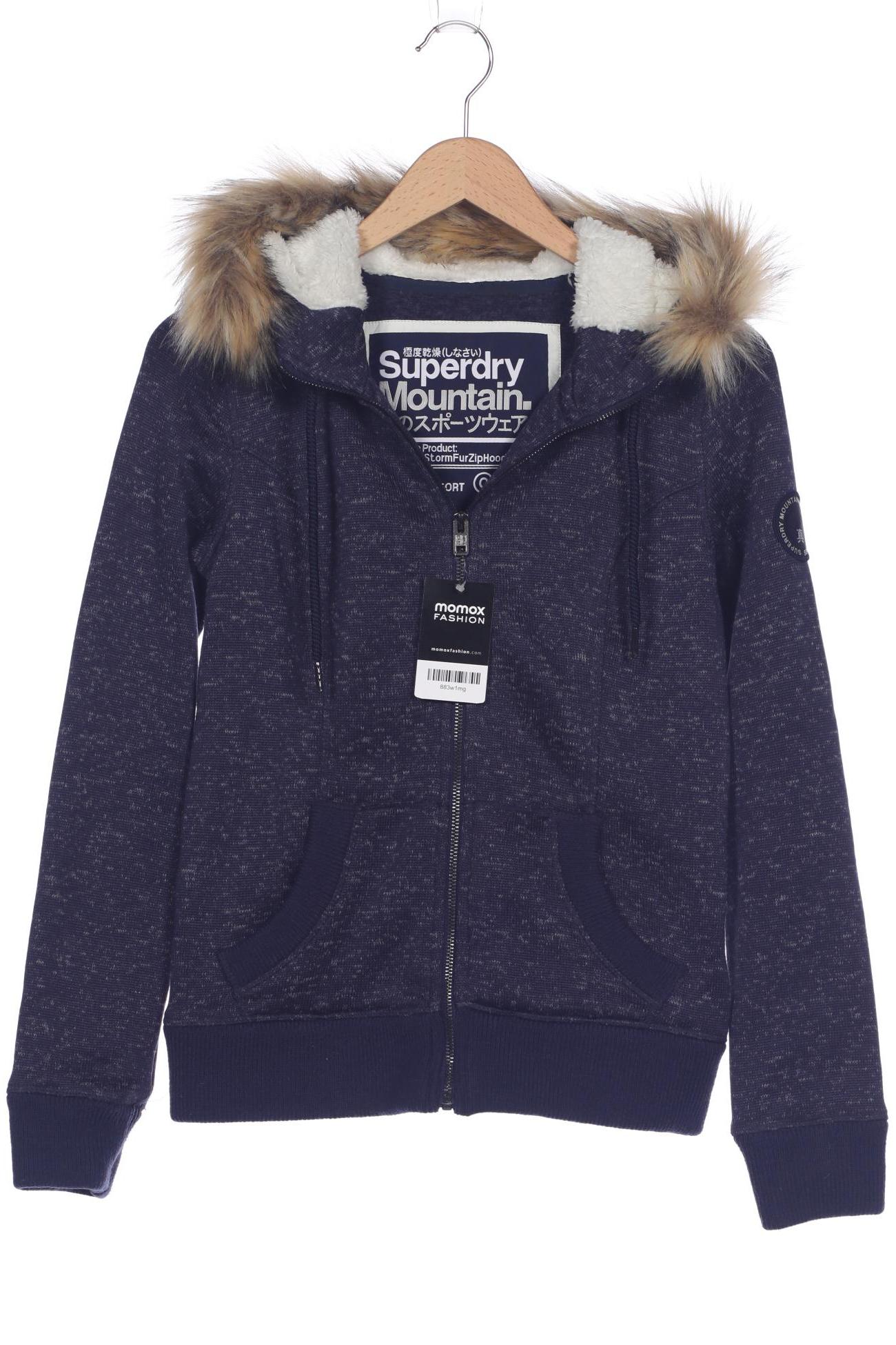 

Superdry Damen Kapuzenpullover, marineblau