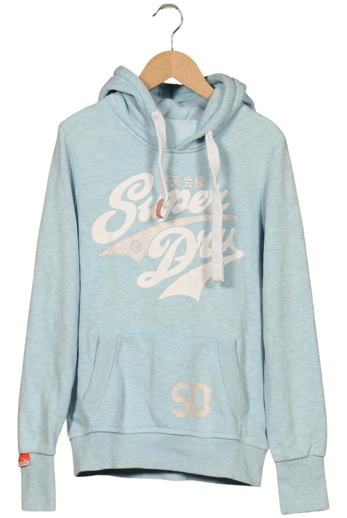 

Superdry Damen Kapuzenpullover, hellblau, Gr. 36