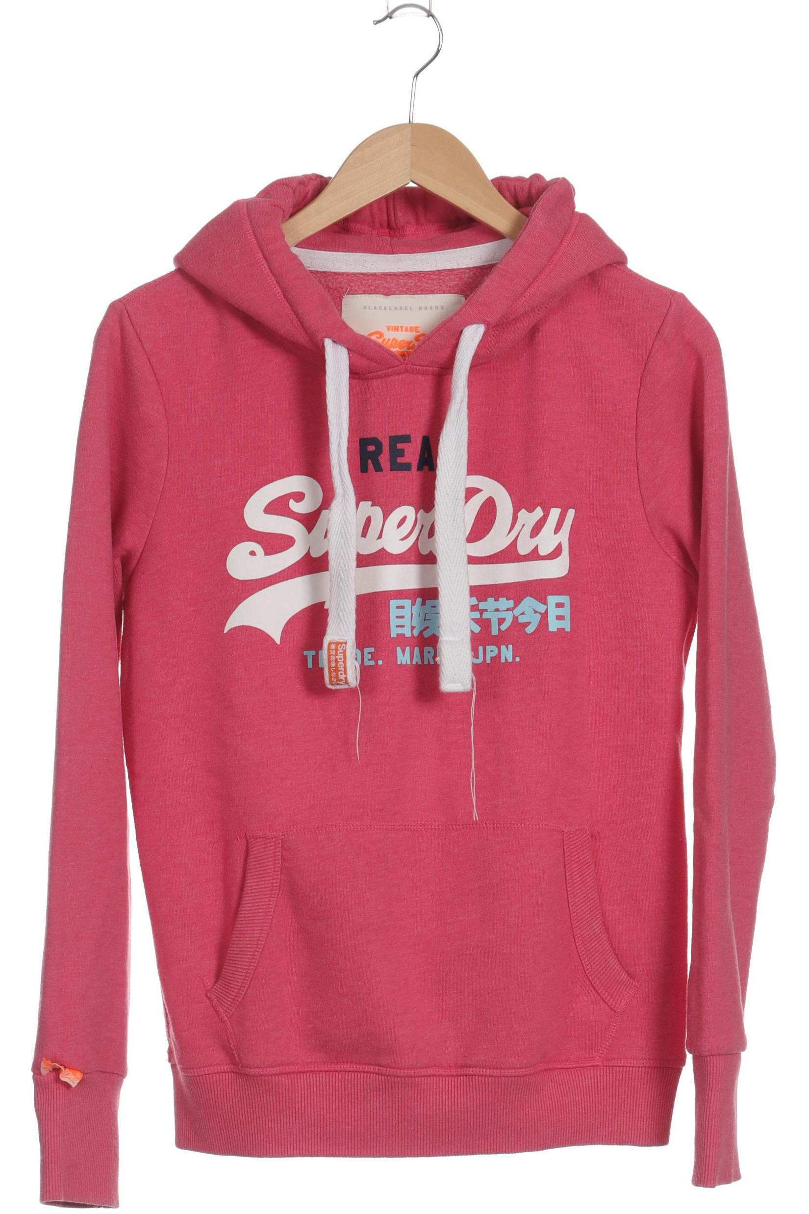 

Superdry Damen Kapuzenpullover, pink, Gr.