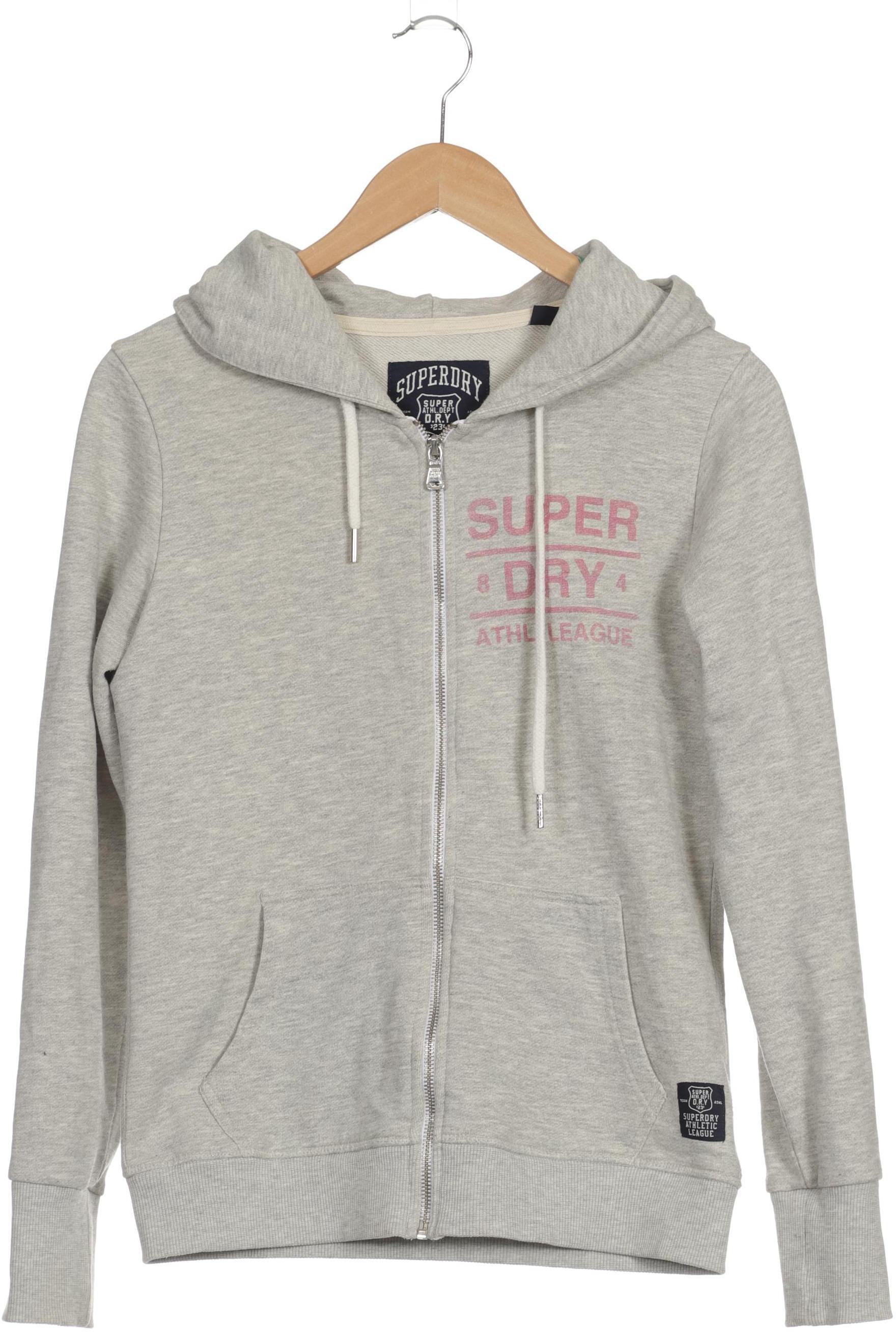 

Superdry Damen Kapuzenpullover, grau, Gr.