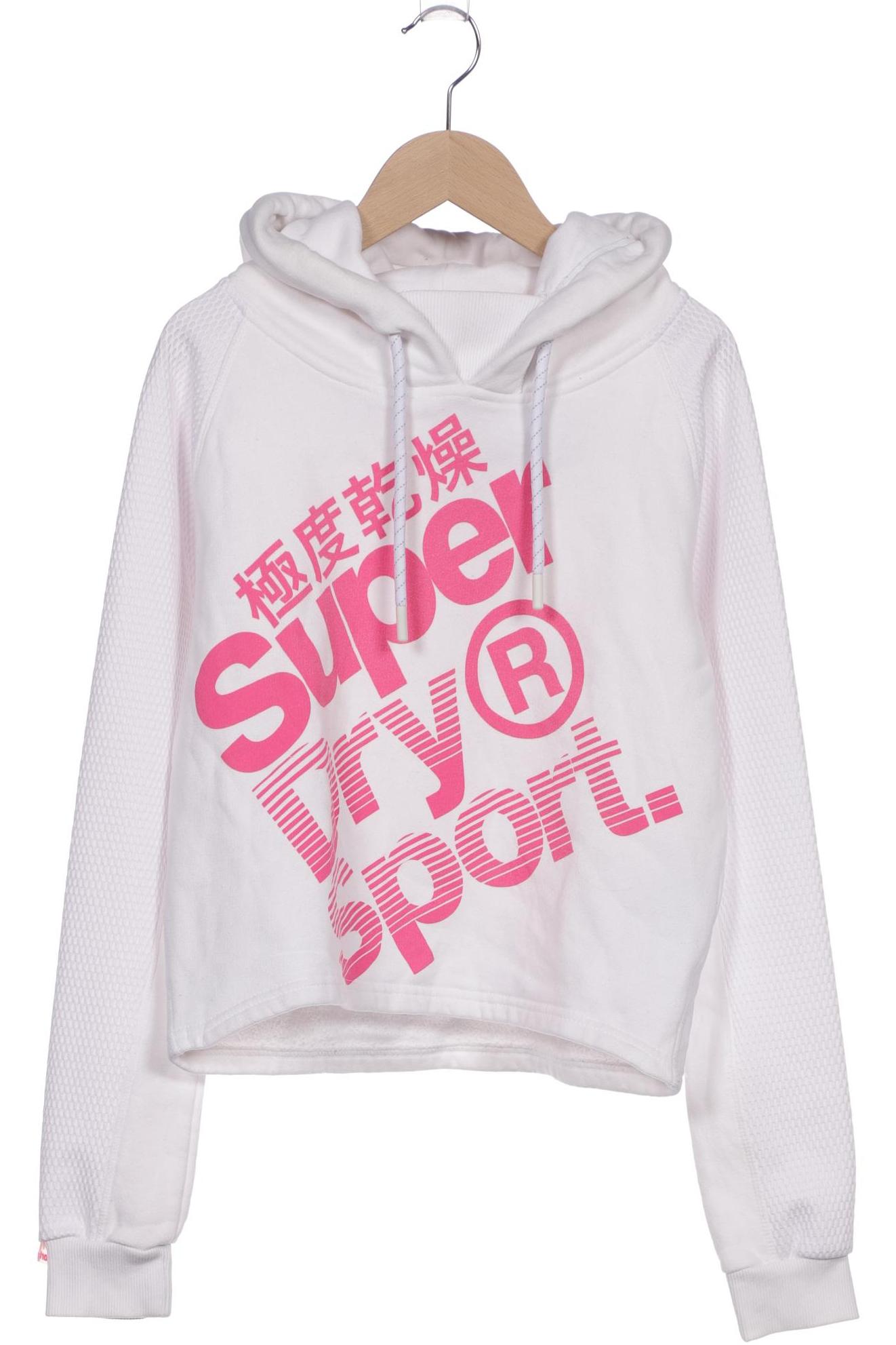 

Superdry Damen Kapuzenpullover, weiß, Gr. 38